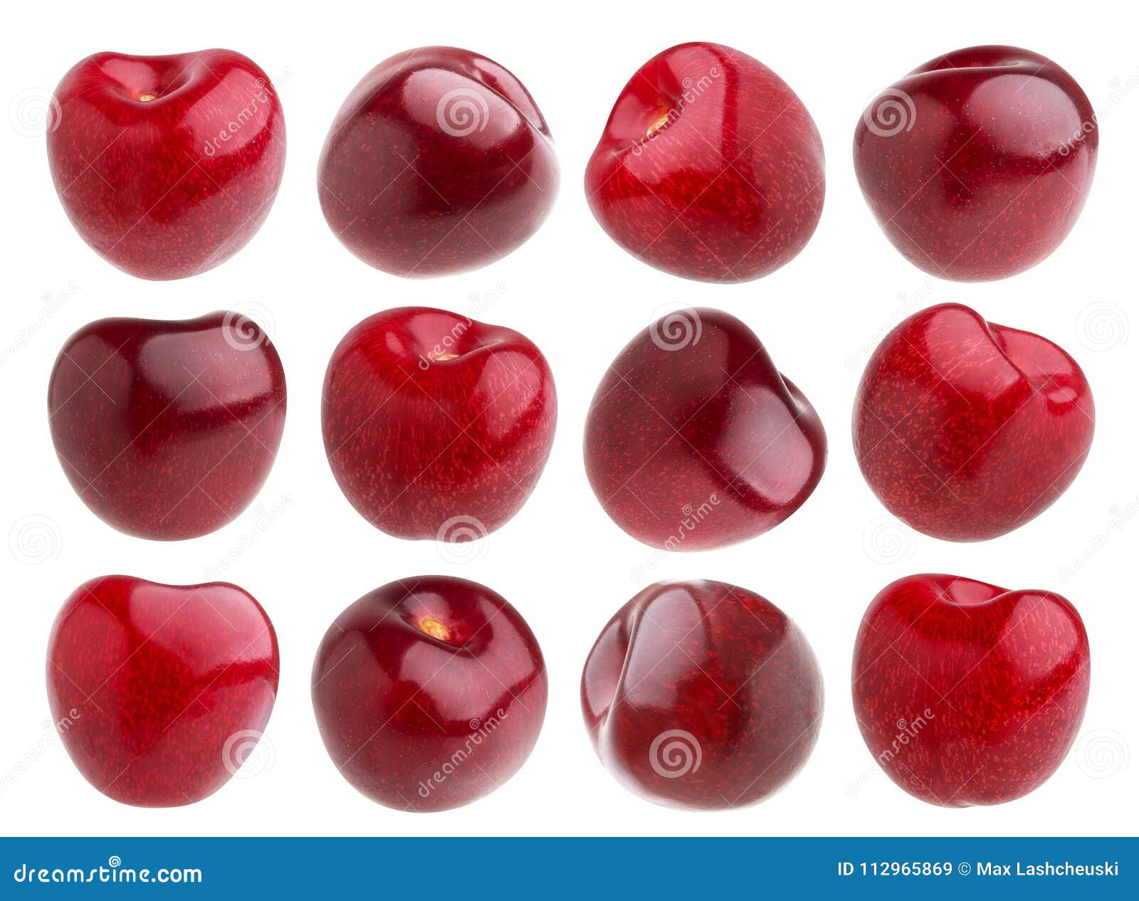 Cherry collection. Вишня Сток. Cherry on White background. Сборник вишни.