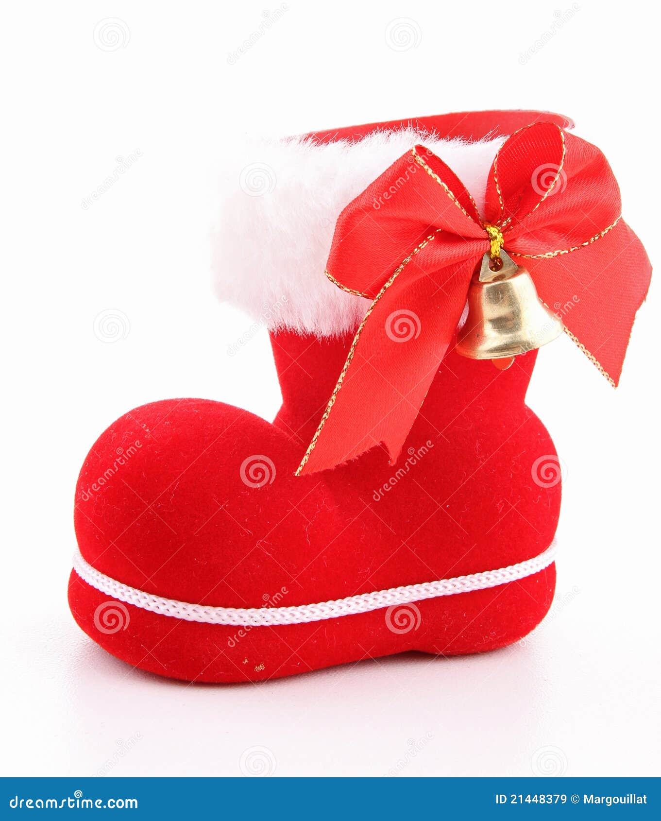 Isolated christmas boot stock image. Image of santa, isolated - 21448379