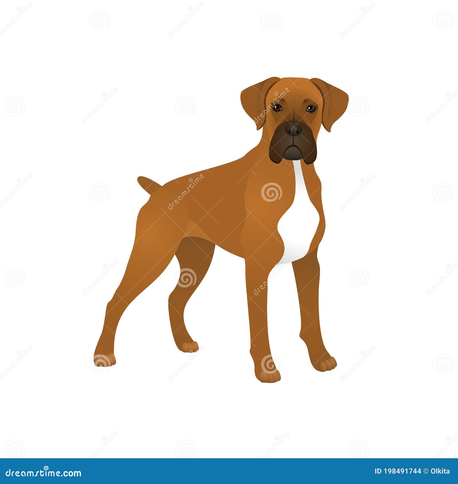 Panting Dog Clipart Coloring