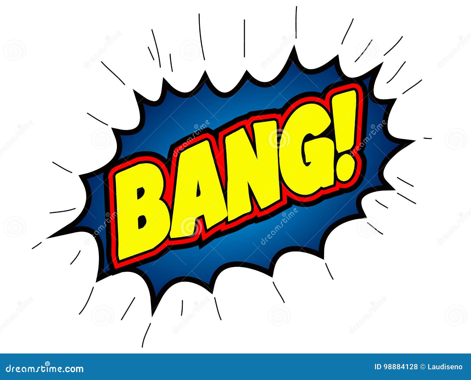 Isolated Comic Onomatopoeia Stock Vector Illustration of cover