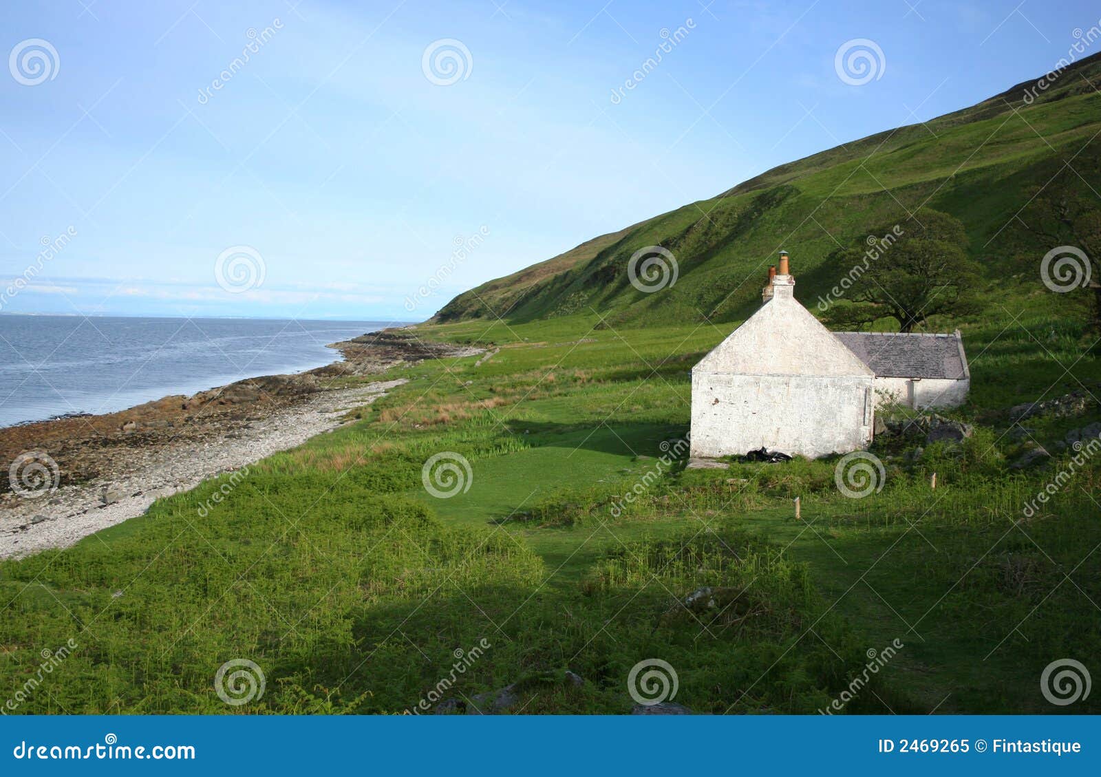 Isolated Cottage Scotland Stock Image Image Of Remote 2469265