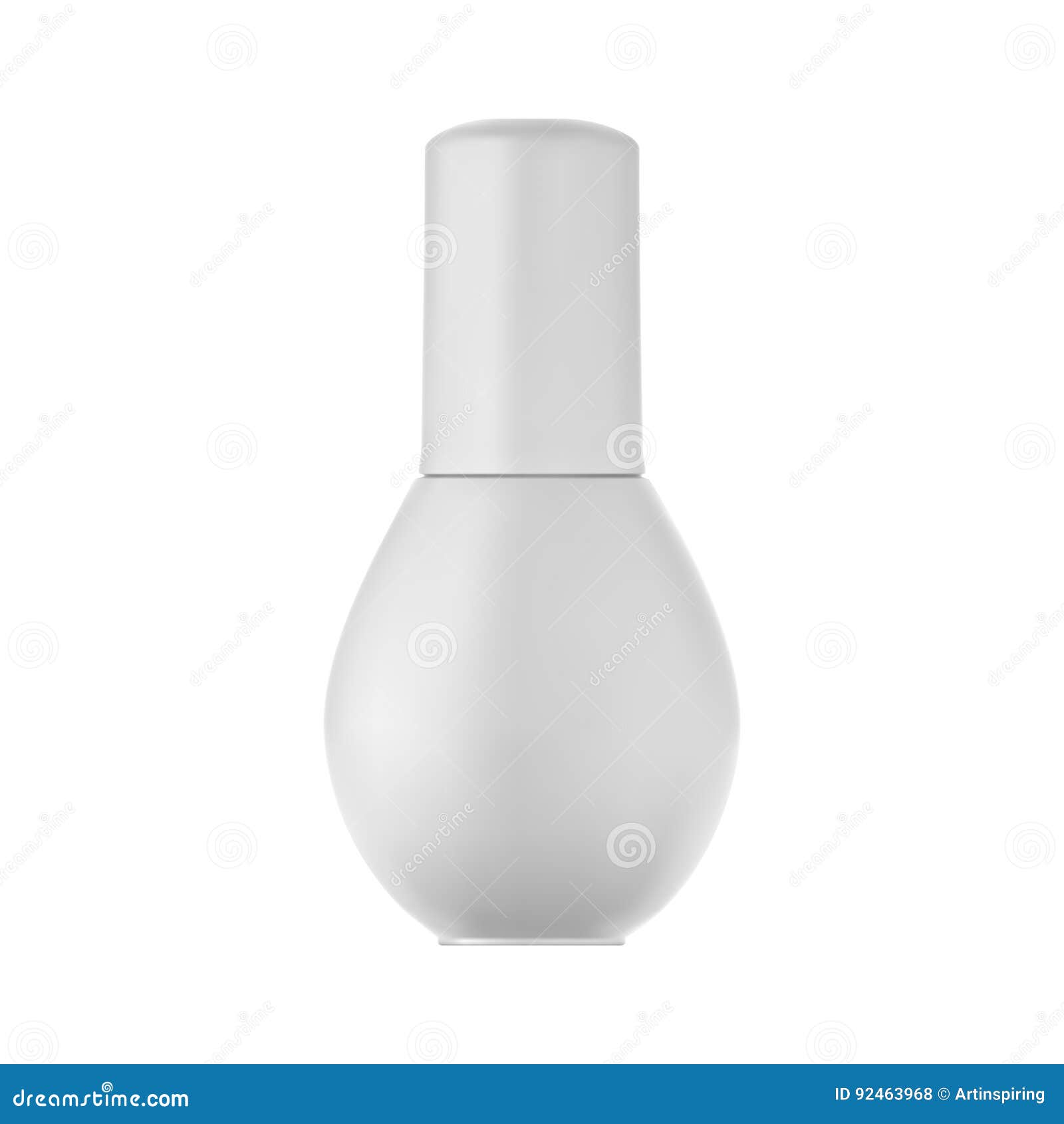 Isolated cream bottle. stock vector. Illustration of body - 92463968