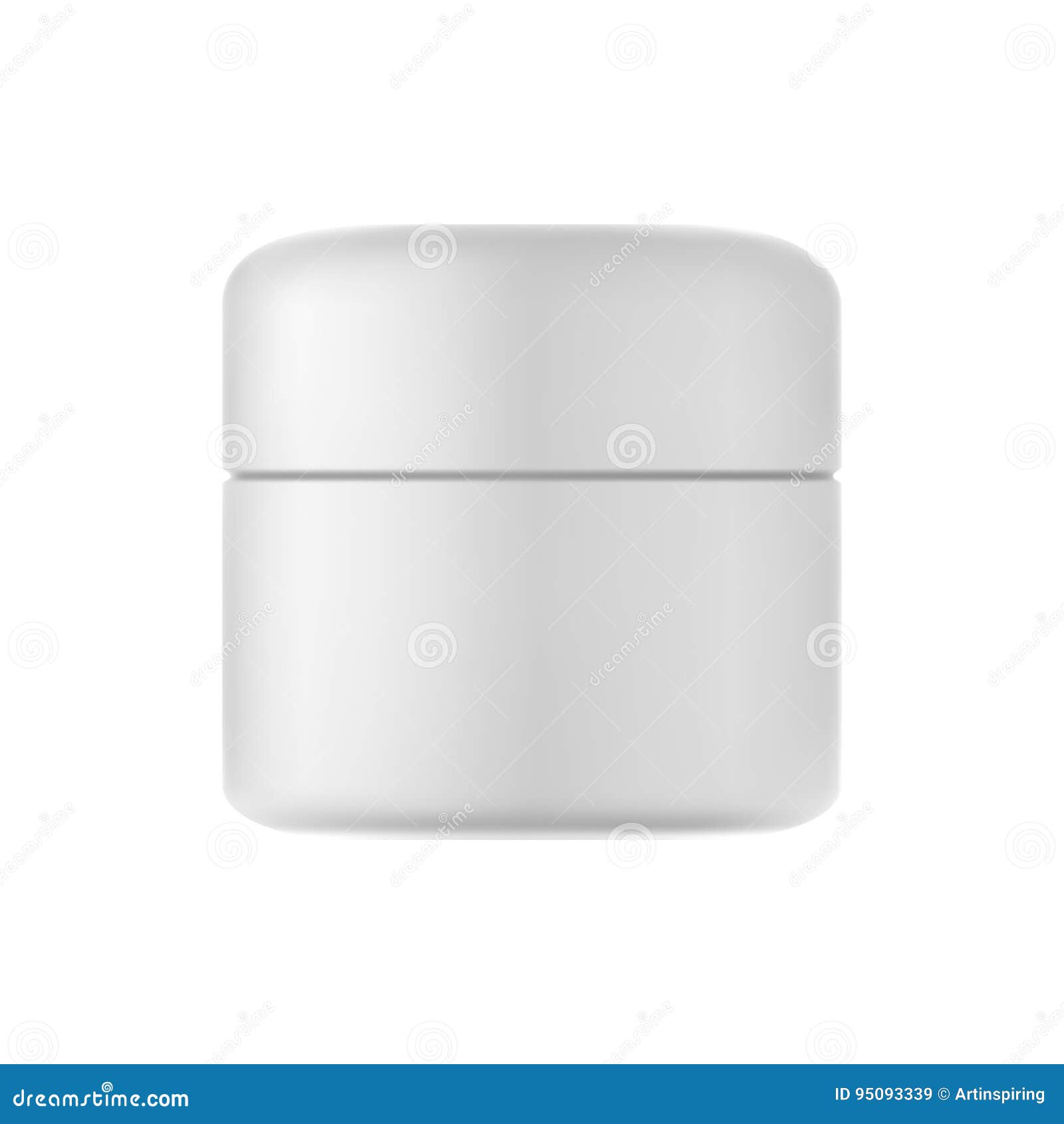 Isolated cream bottle. stock vector. Illustration of bath - 95093339