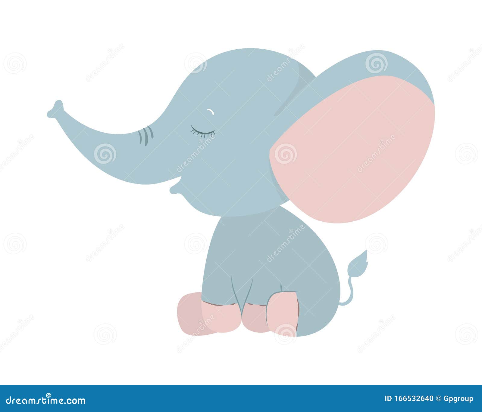  cute elephant cartoon  