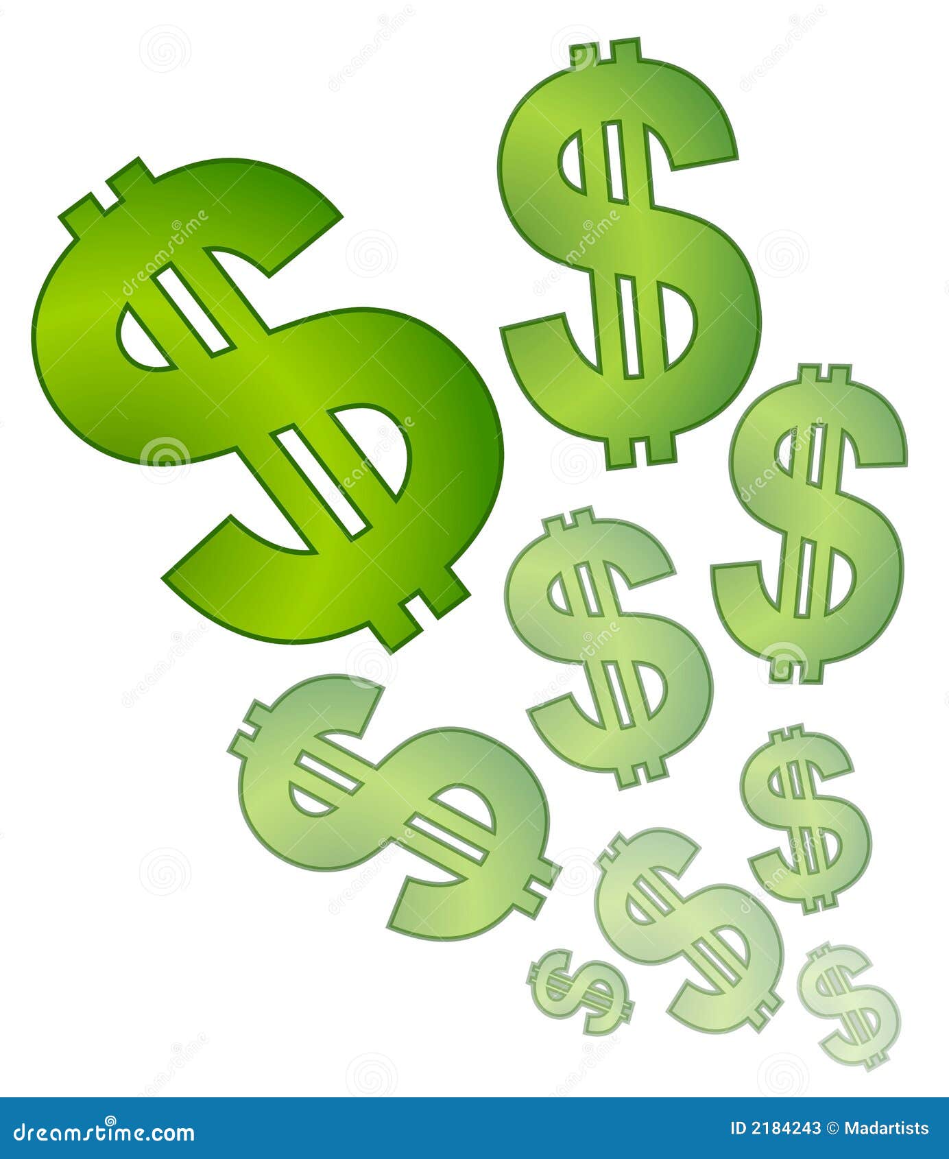 Clipart Dollar Signs Money