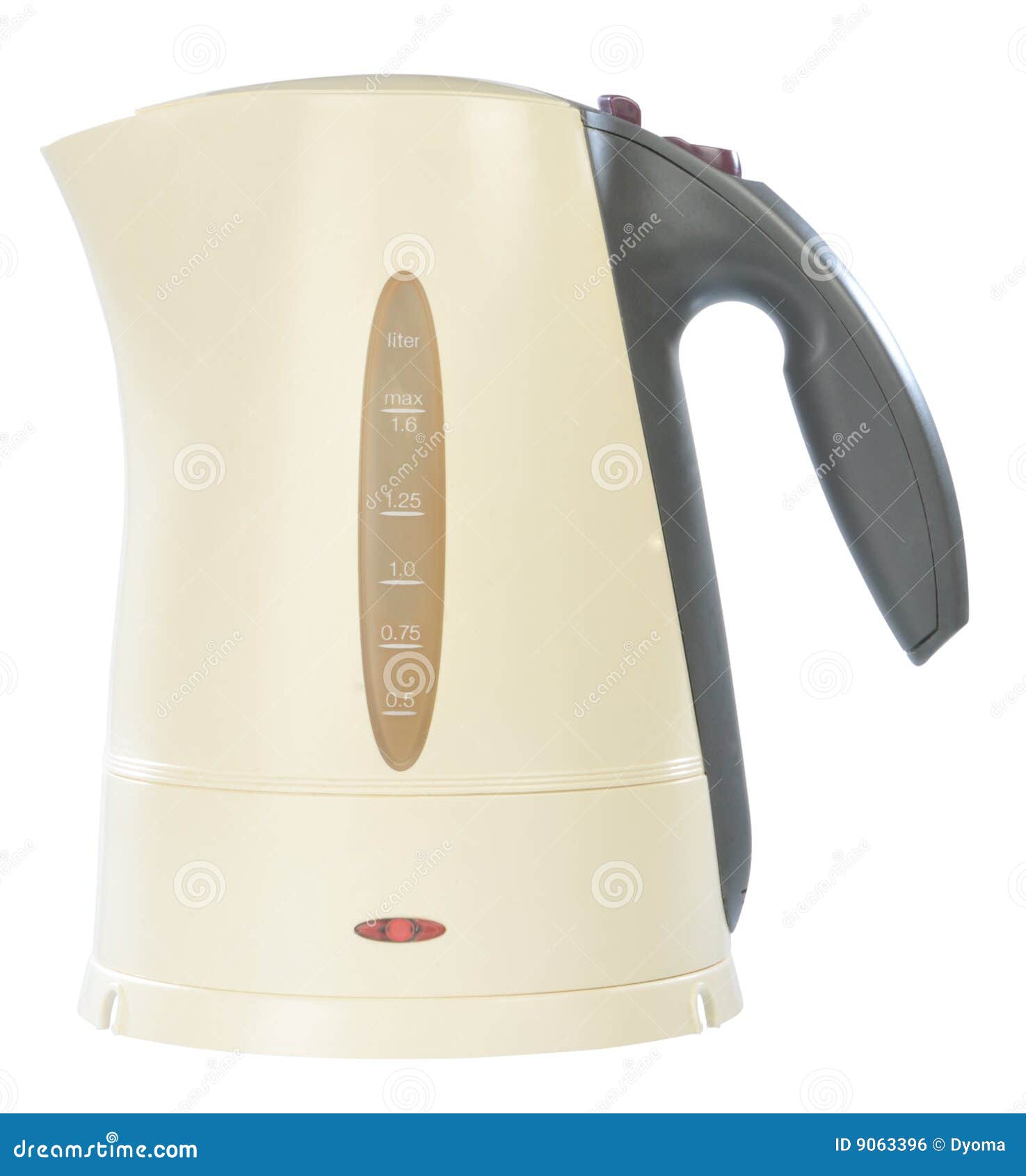 Isolated electric teapot stock photo. Image of preparing 9063396