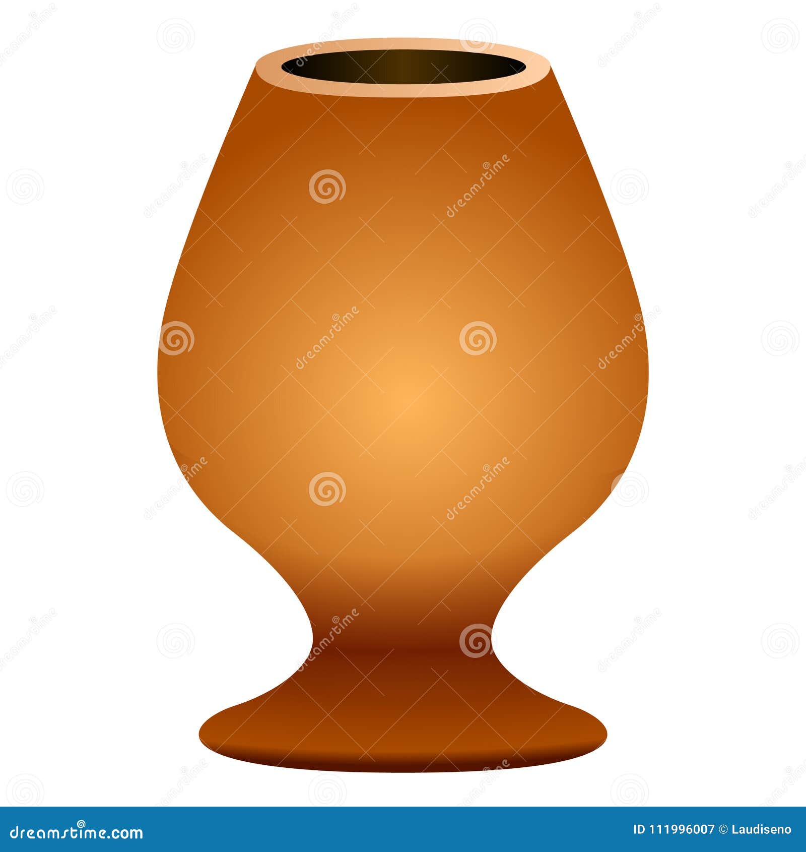 Download Isolated empty flower pot stock vector. Illustration of ...