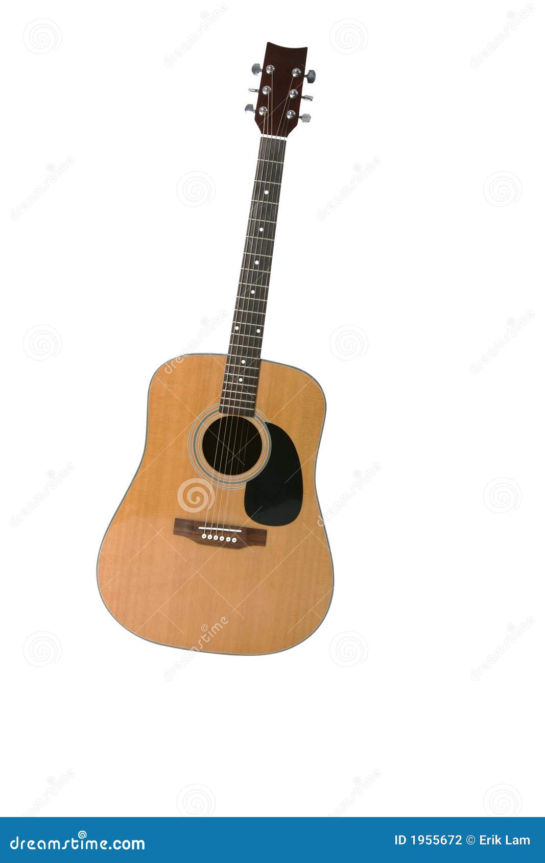 Isolated Guitar on White Background Stock Photo Image of background