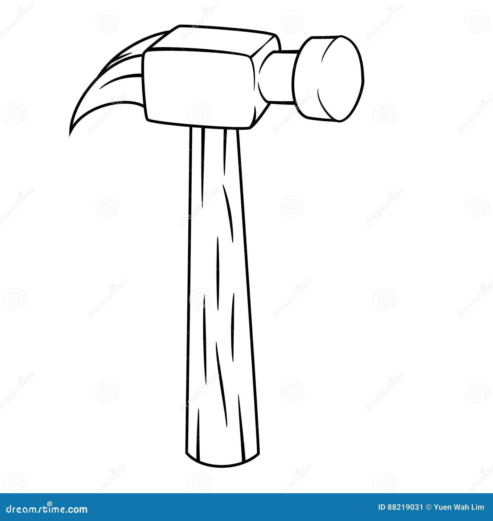 How to Draw a Hammer