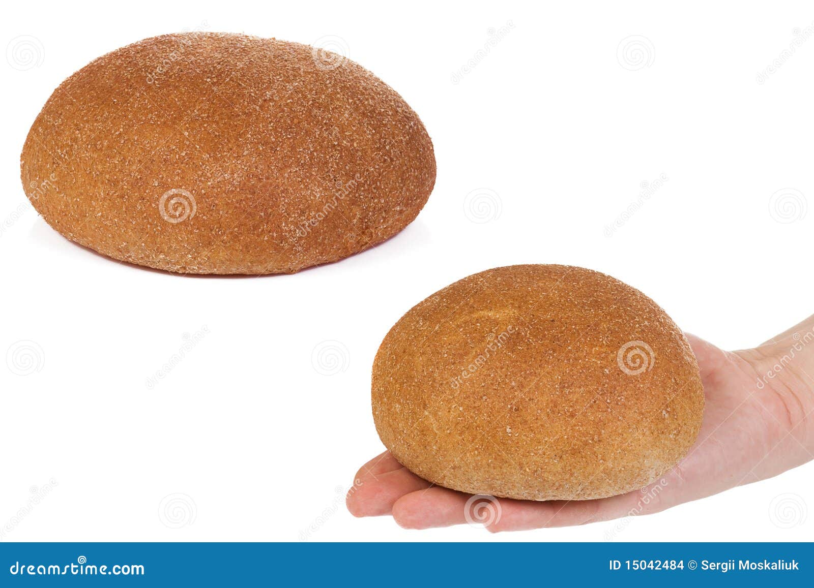 Isolated hand and bread stock photo. Image of giving 15042484