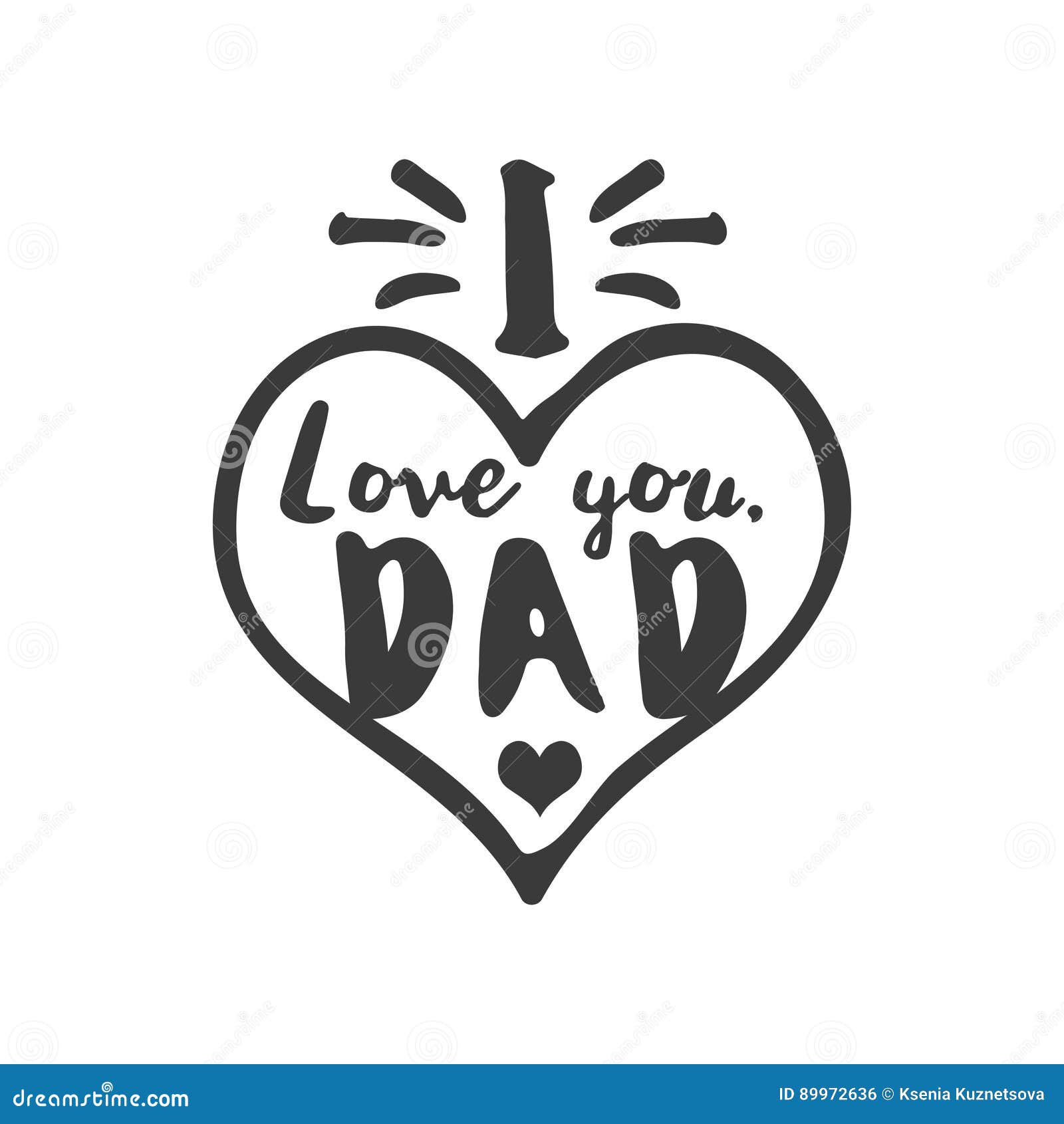 Royalty Free Vector Download Isolated Happy Fathers Day Quotes