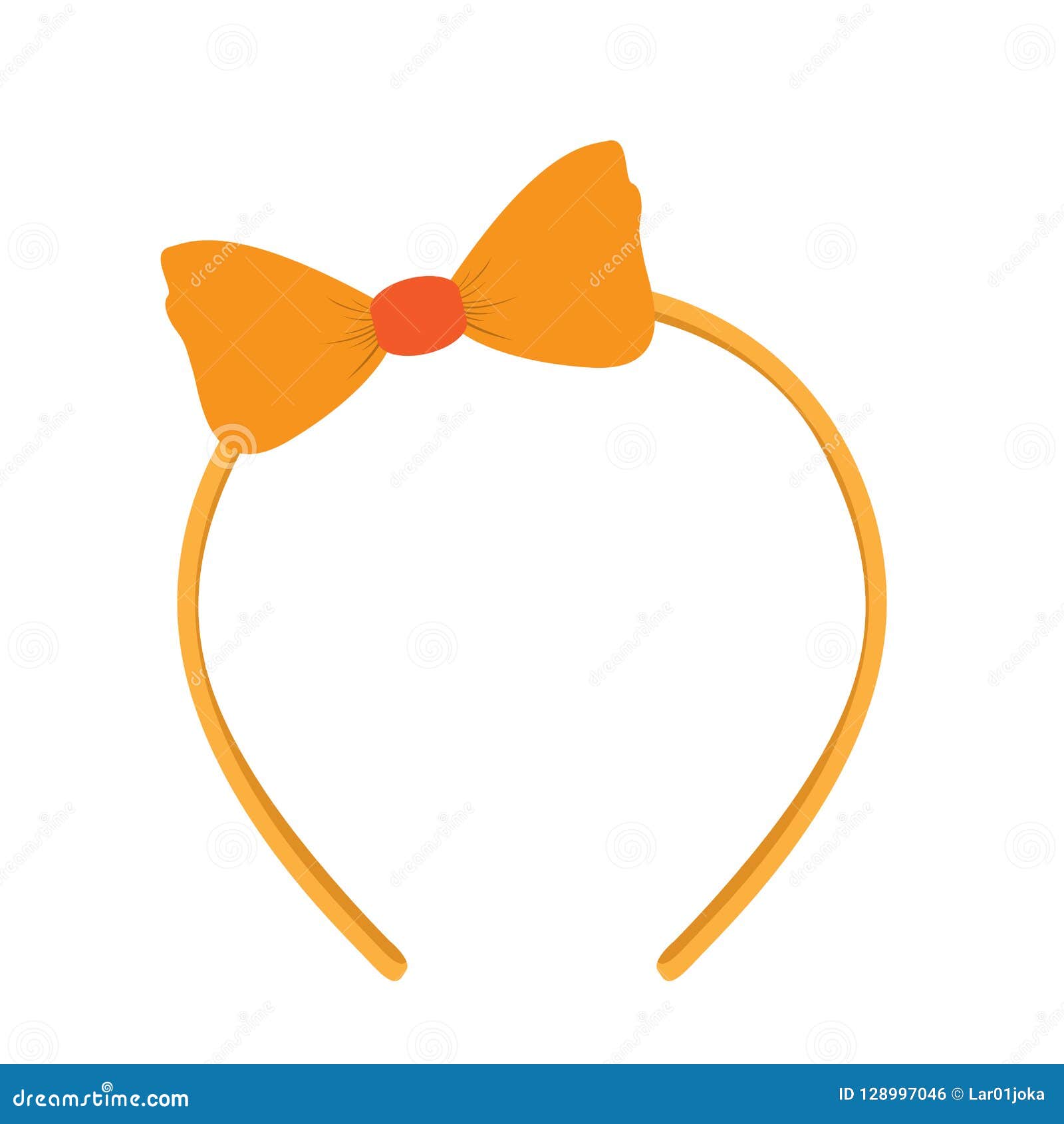 Isolated Headband Icon with a Ribbon Stock Vector - Illustration of ...