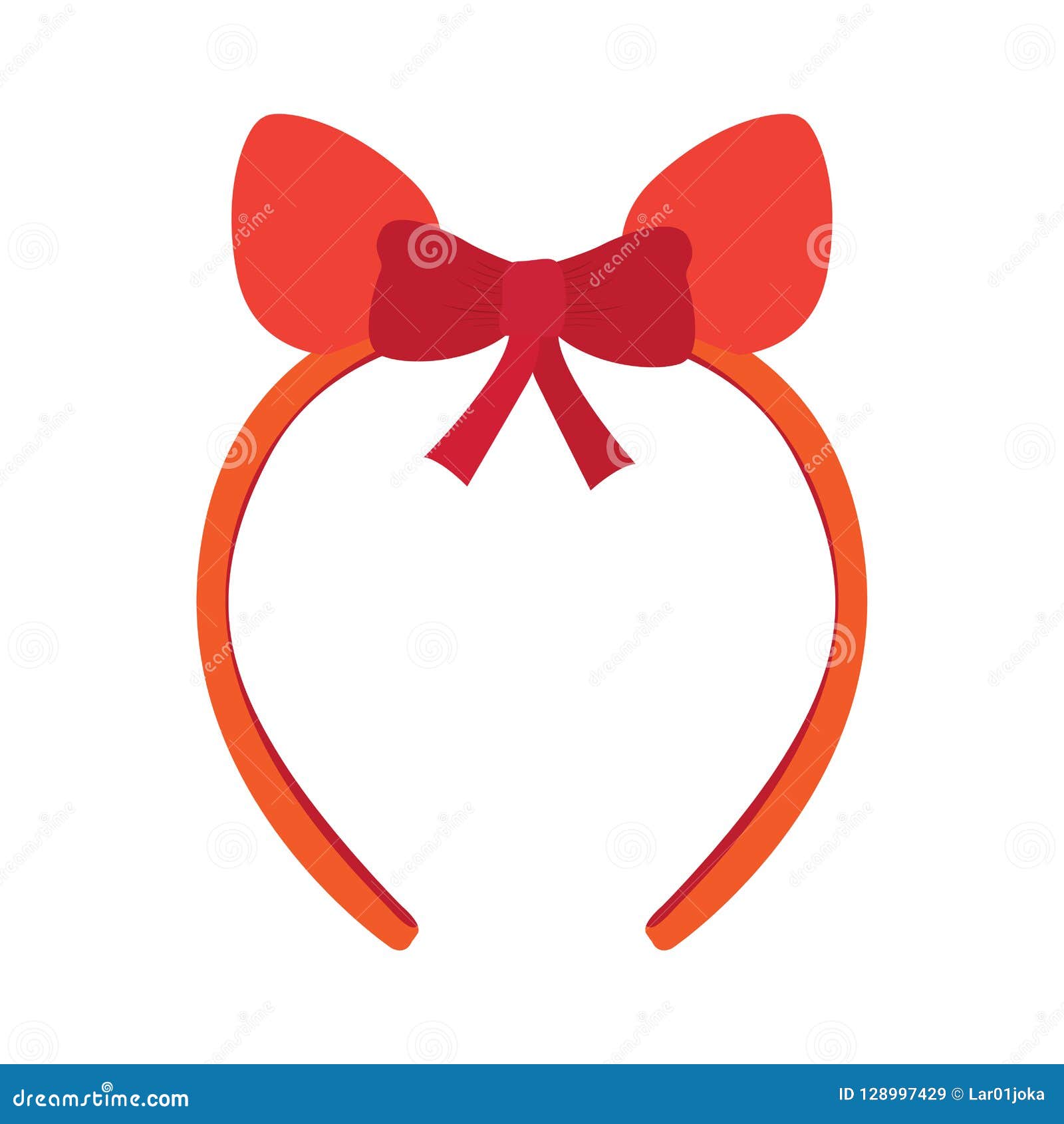 Isolated Headband Icon with a Ribbon Stock Vector - Illustration of ...