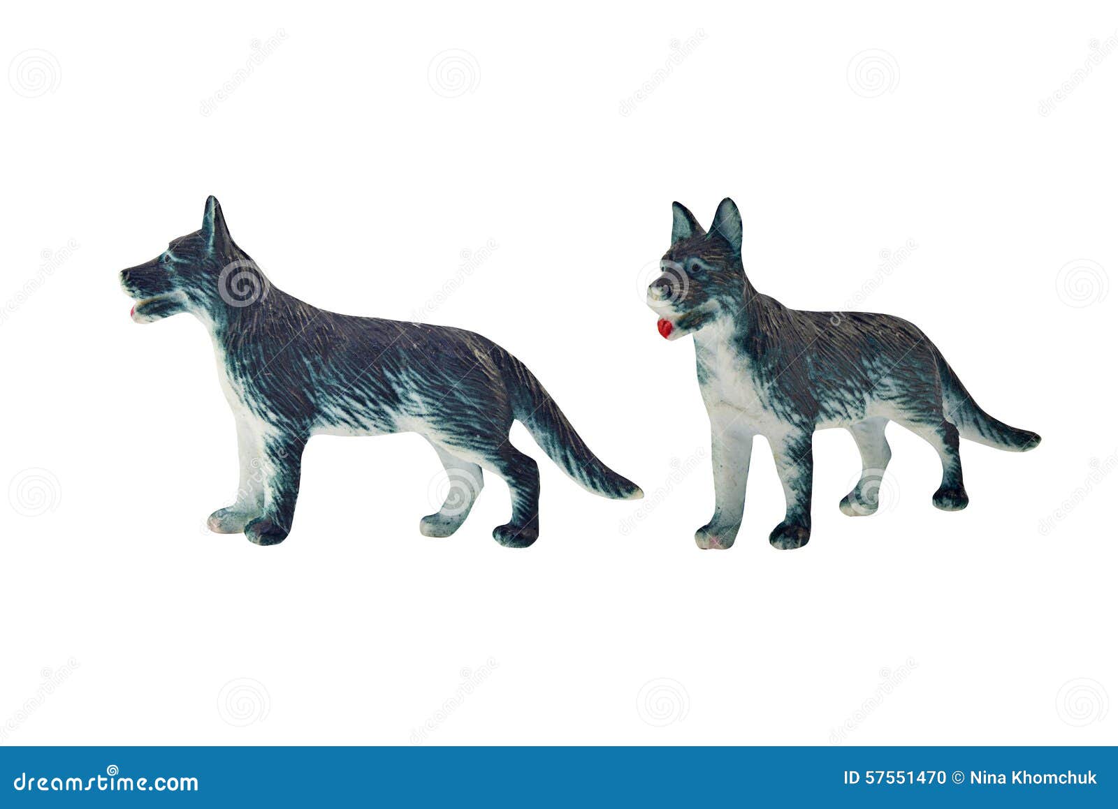 Isolated hunting dog toy stock photo. Image of guard 57551470