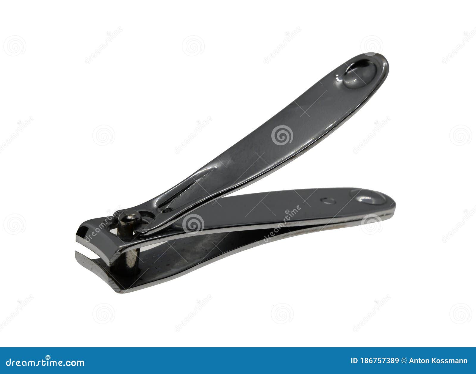 Isolated Image of a Pair of Nail Clippers Stock Image Image of