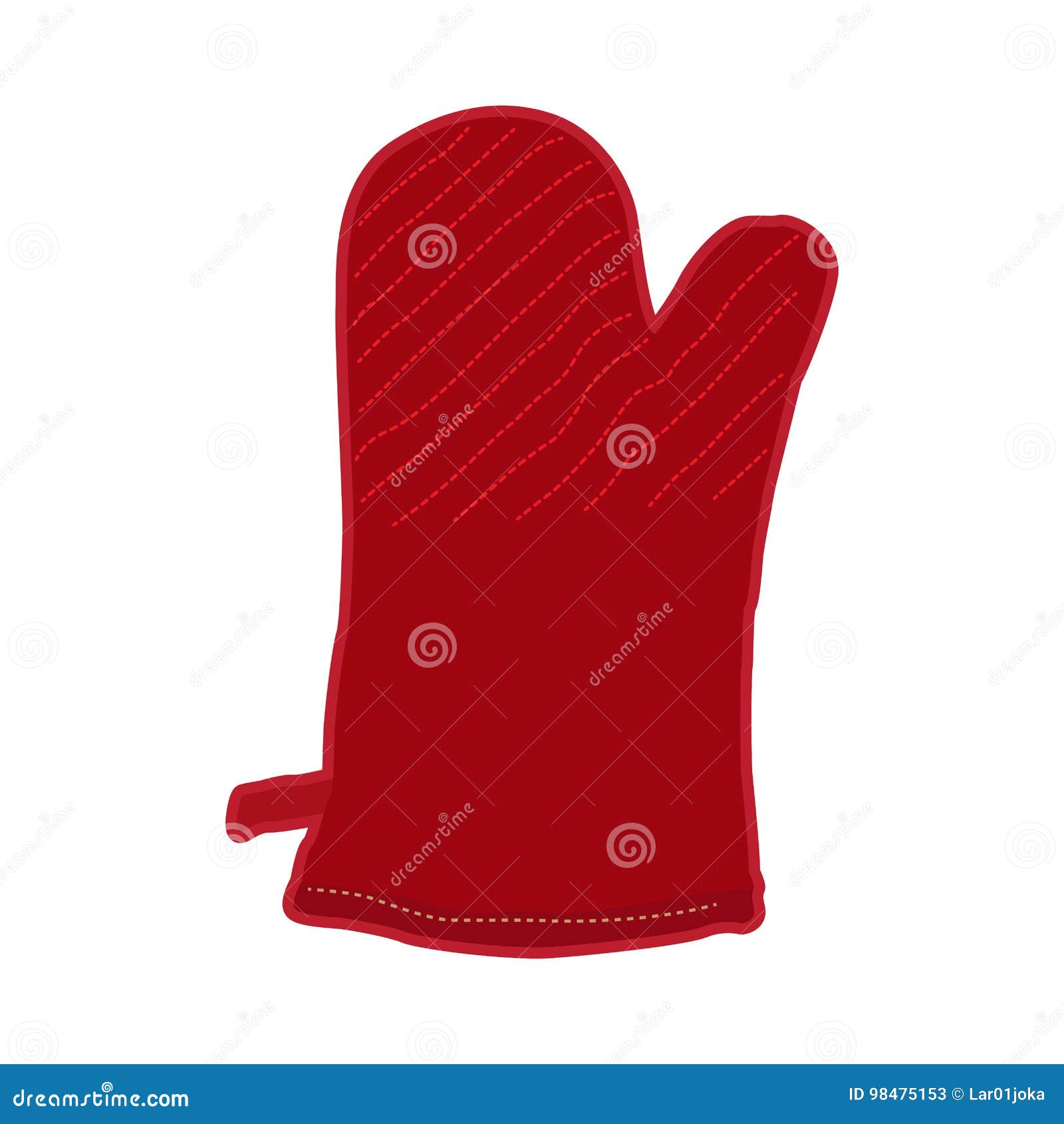Isolated kitchen glove stock vector. Illustration of protection 98475153