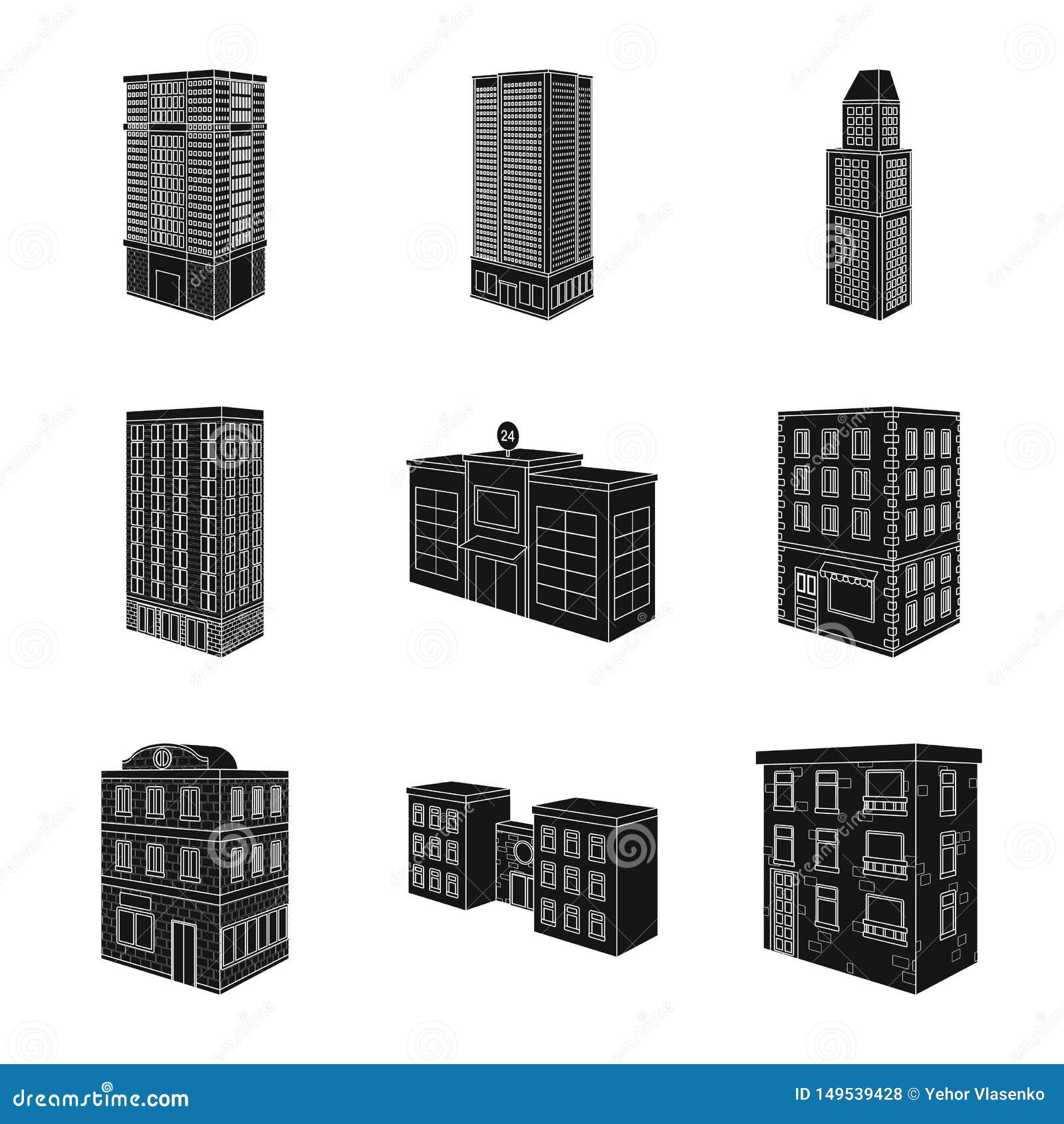  of architecture and estate sign. set of architecture and build stock  for web.