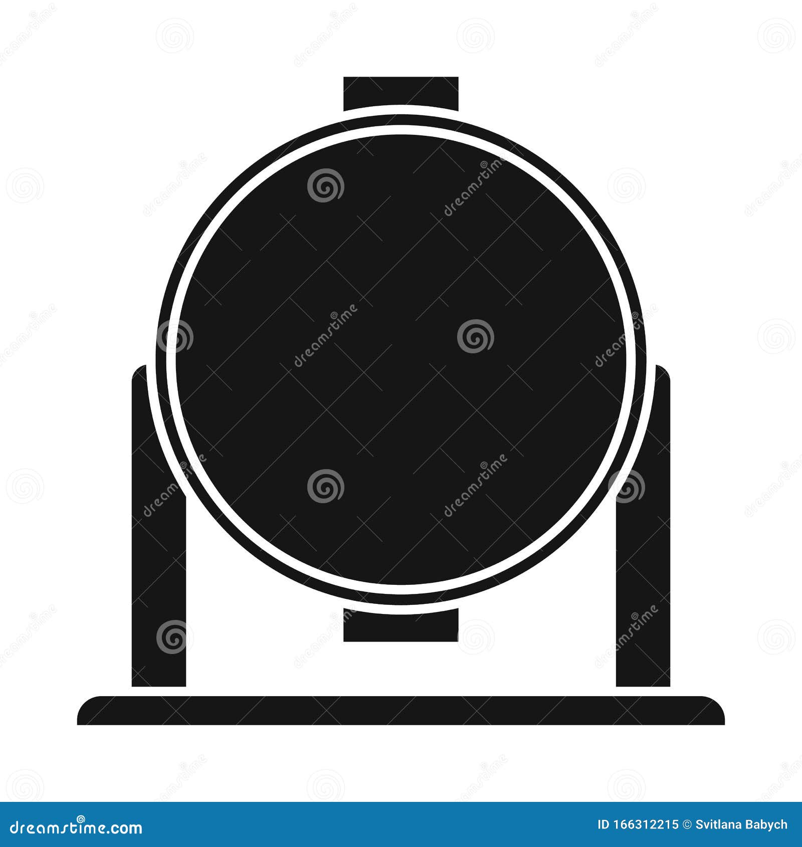 Isolated Object of Spotlight and Light Icon. Graphic of Spotlight and