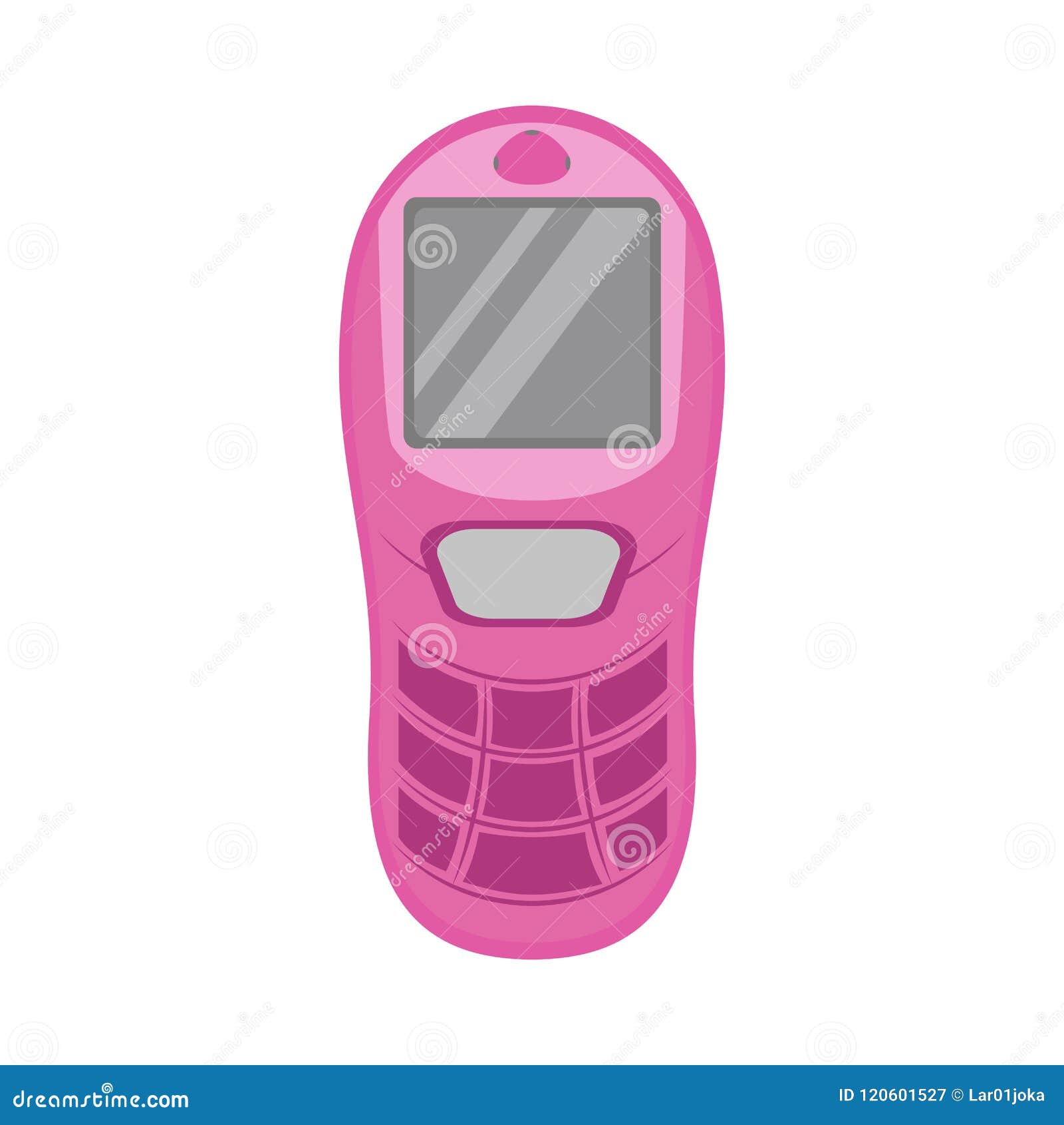 Isolated Old Cellphone Icon Stock Vector - Illustration of icon ...