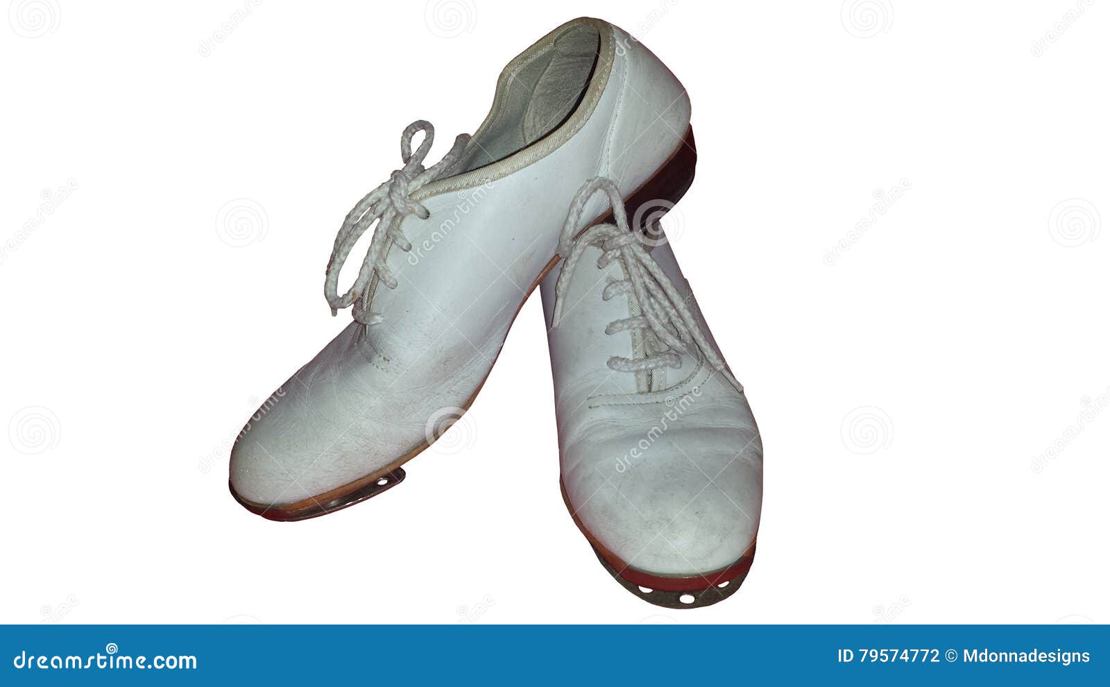 white clogging shoes