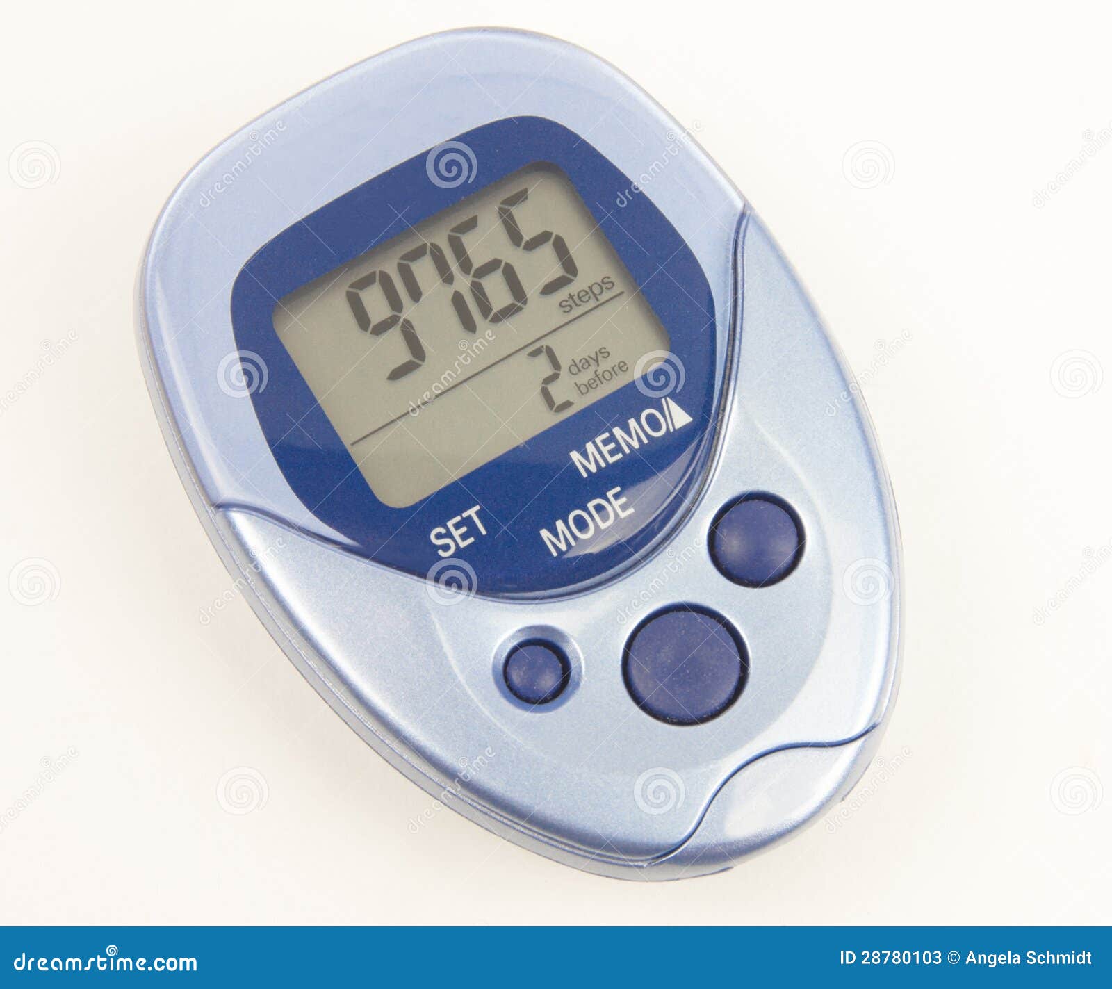 Isolated Pedometer stock image. Image of relaxation, healthy 28780103