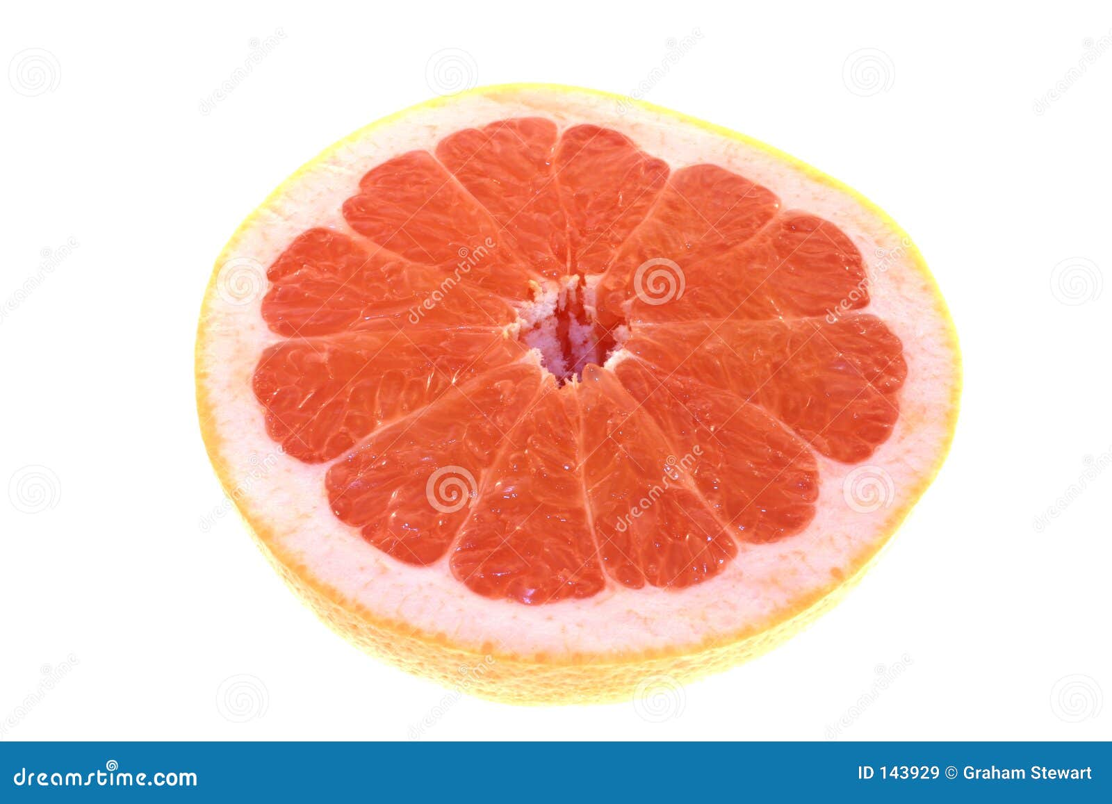 Isolated Pink Grapefruit stock image. Image of sharp, grapefruit 143929