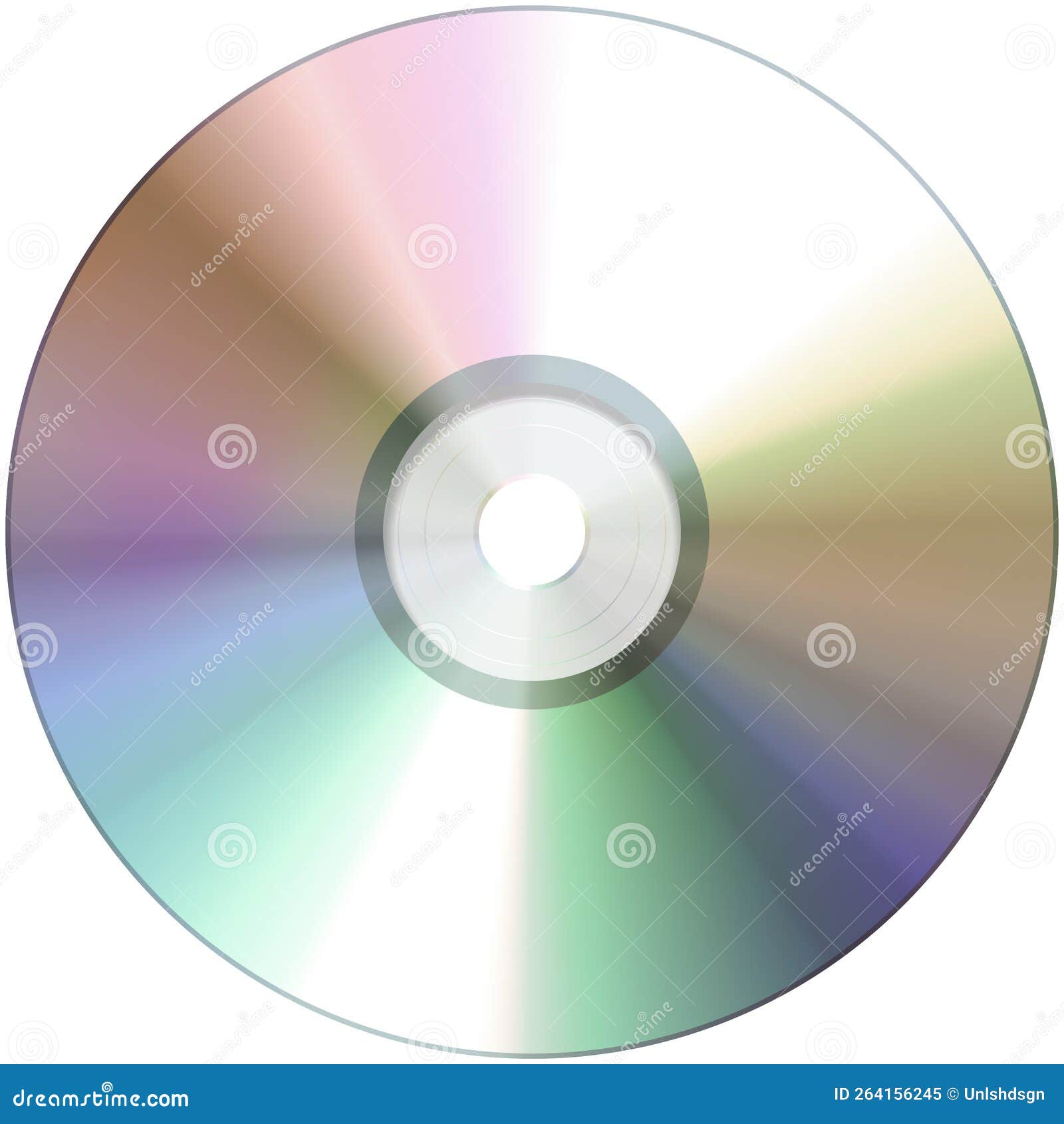 isolated-retro-compact-disc-