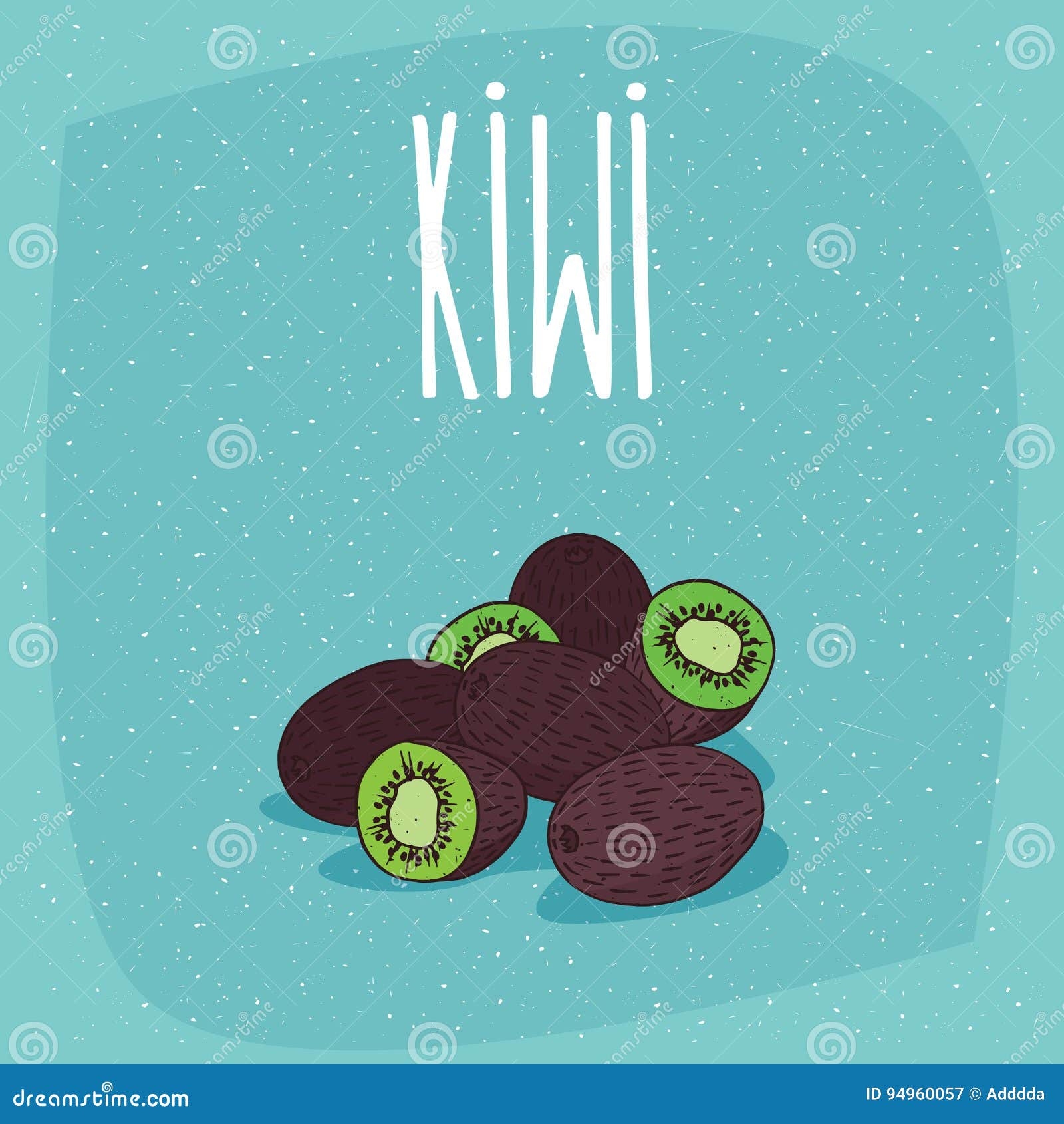 Kiwi Birds in Love - cute kiwi design - light colors - Kiwi Bird - Posters  and Art Prints