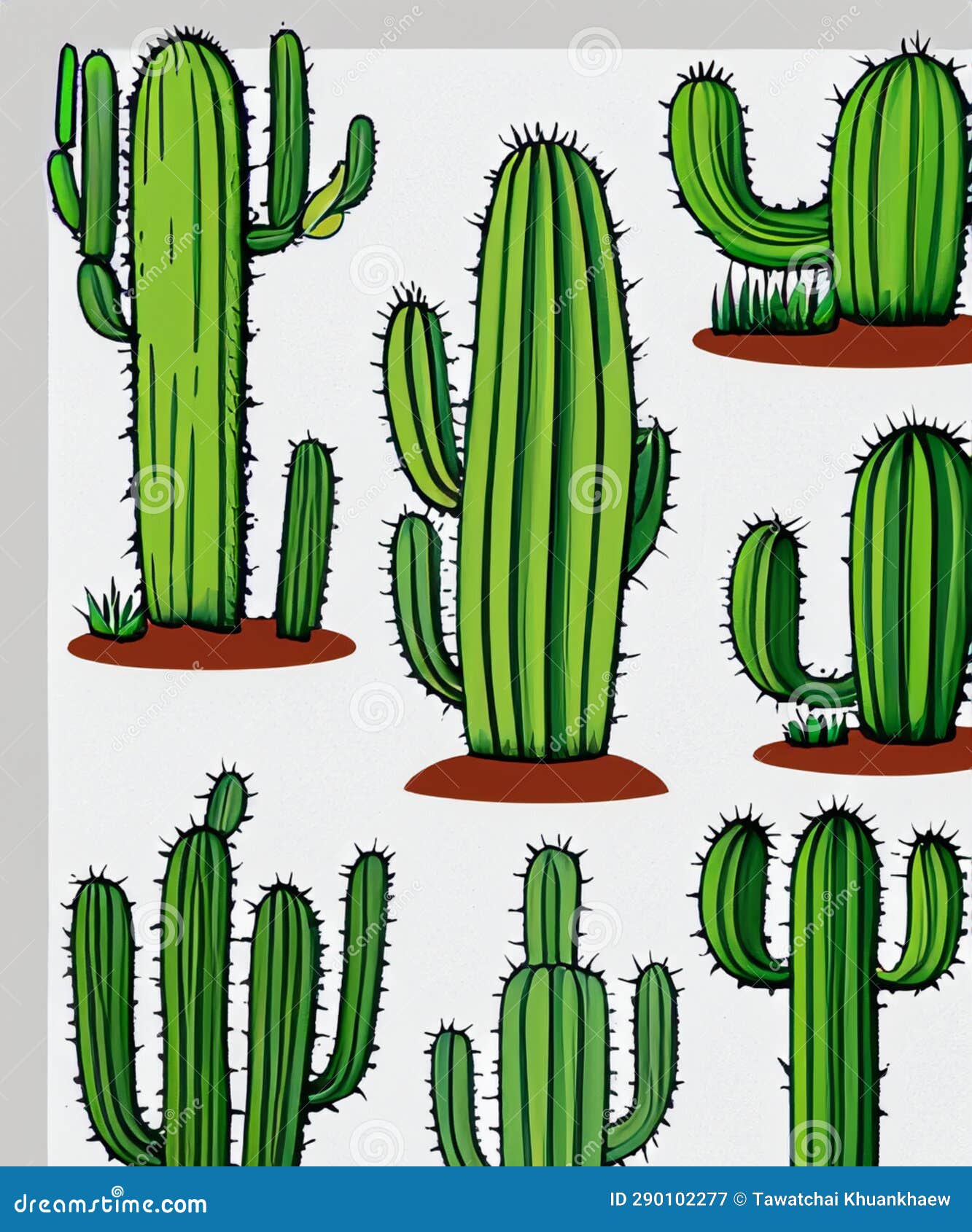 Cactus Saguaro HO N (set Of 15 Unique) – ZYX Creative - Foto 2