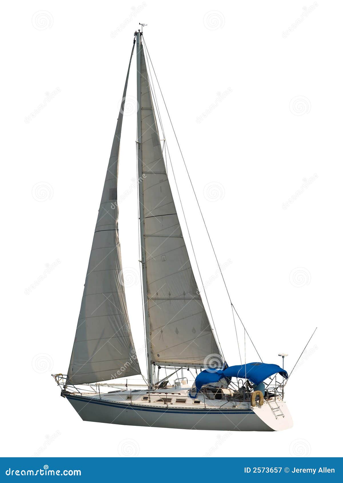 isolated sailboat stock image. image of isolated, pulley