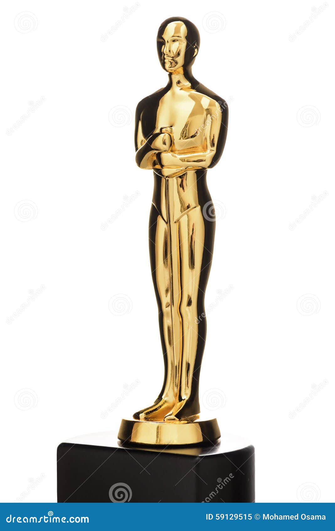 The Golden Statuette In Audience Hall Of Albertina Museum, Vienna