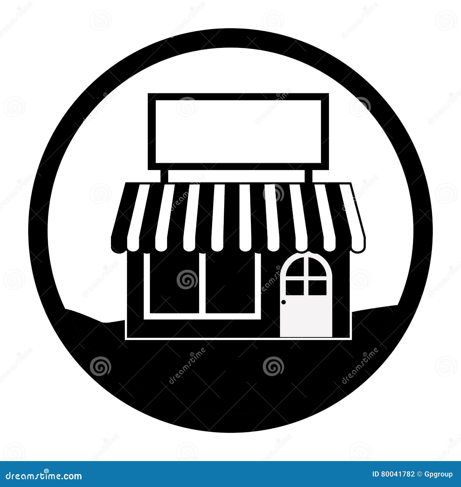 Download Isolated Small Store Design Stock Vector - Illustration of ...