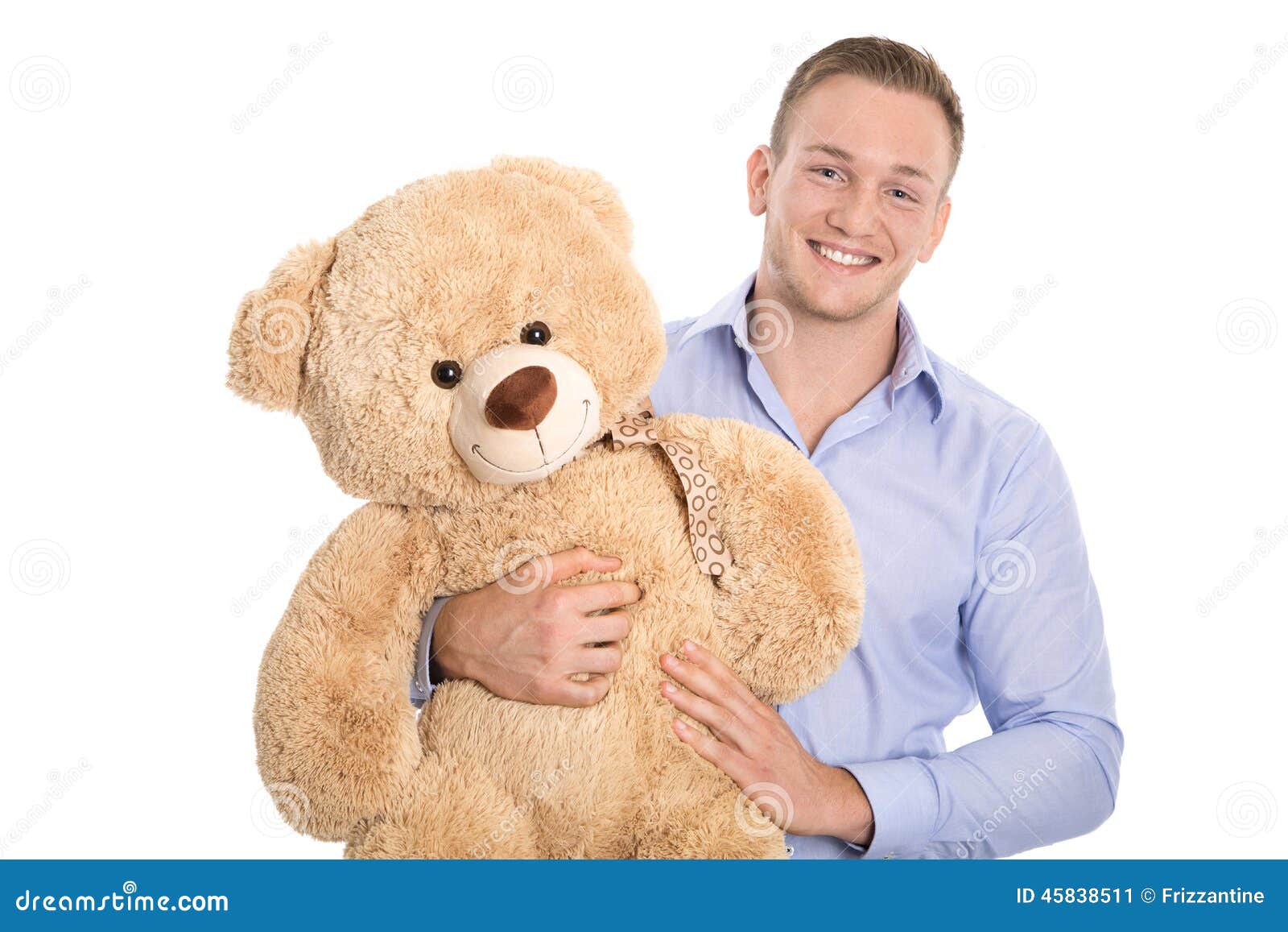 teddy bear person