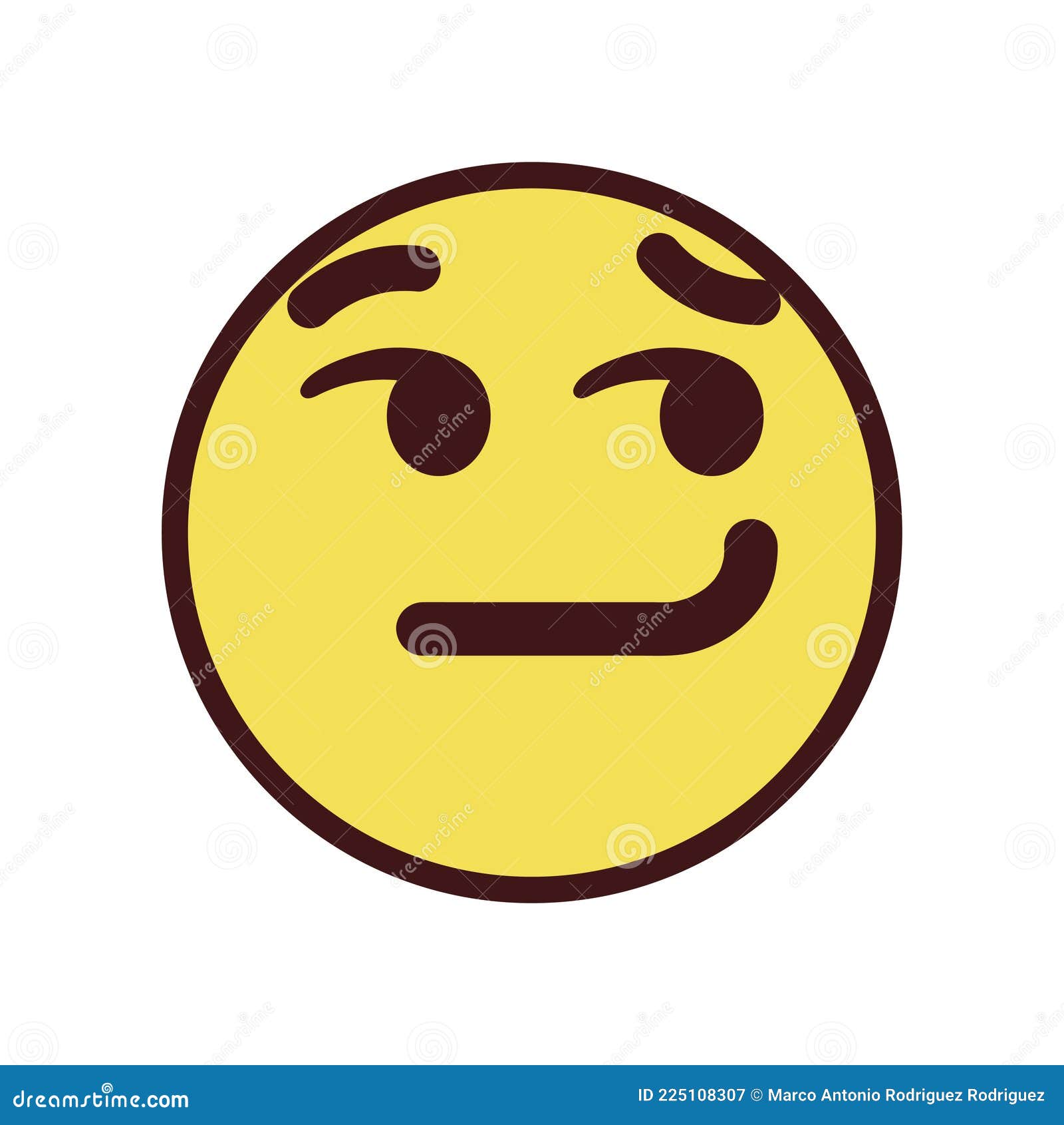 Emoticons Smug Vector Images (over 290)