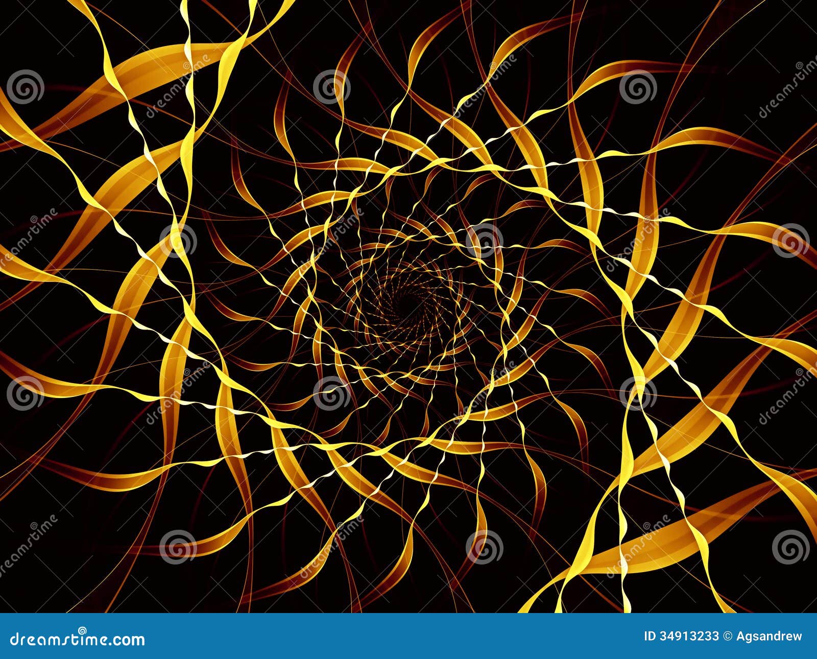 Isolated Spiral Element stock illustration. Illustration of element
