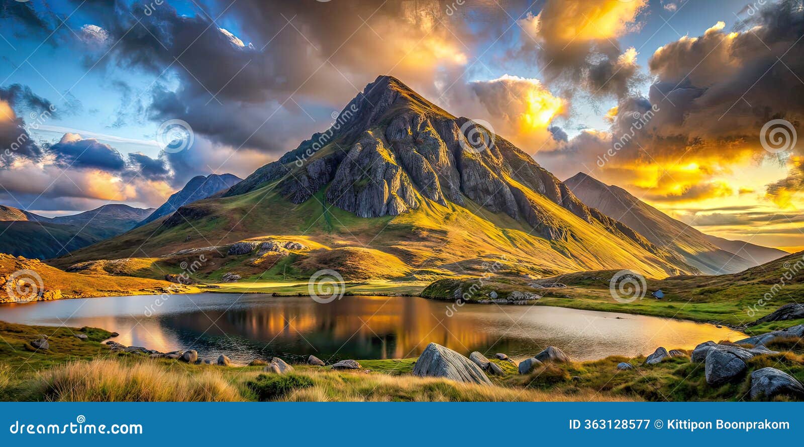  summit of tryfan in snowdonia a stunning photorealistic view of wales iconic peak capturing intricate details