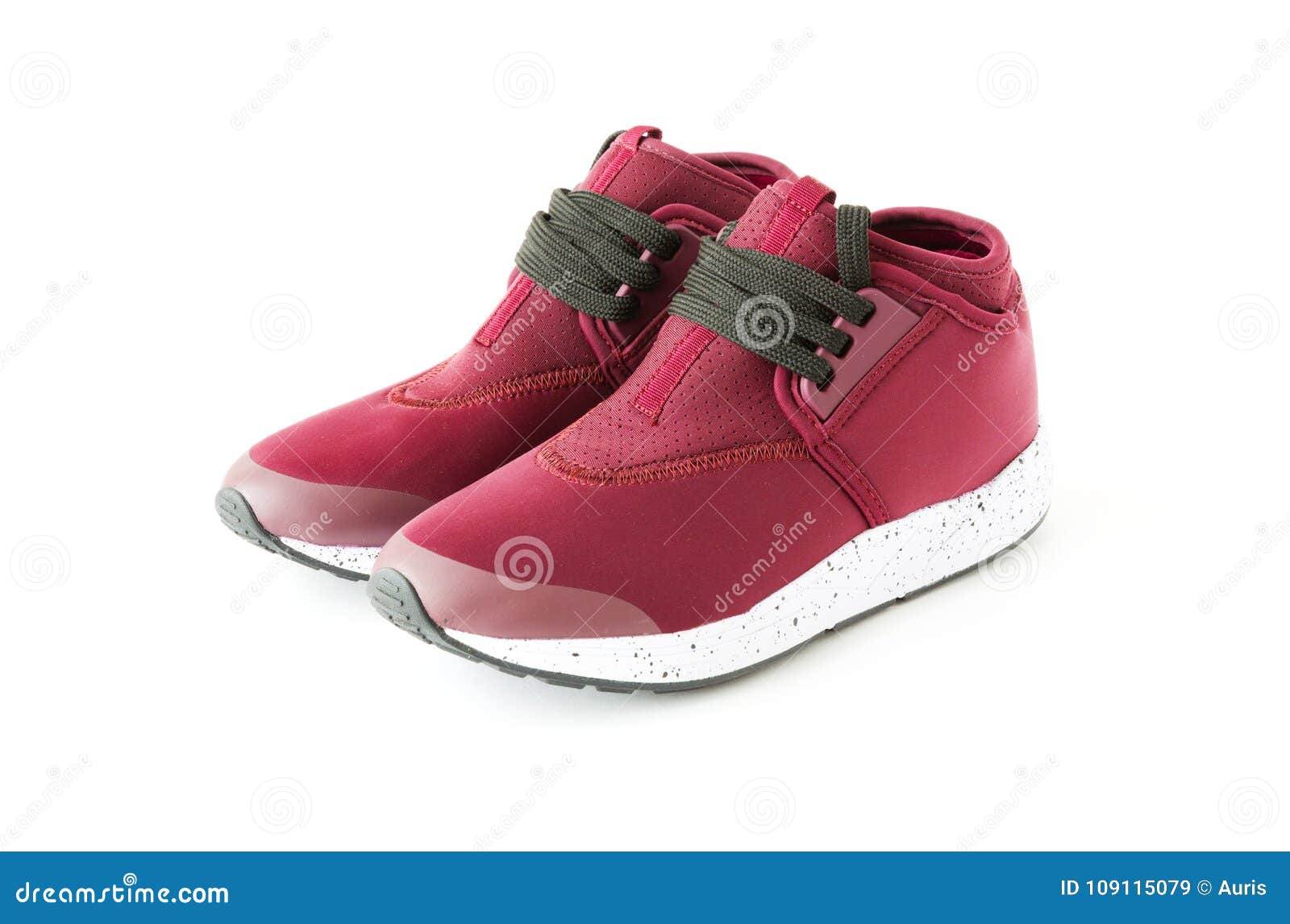 Isolated jogging shoes stock image. Image of fitness - 109115079