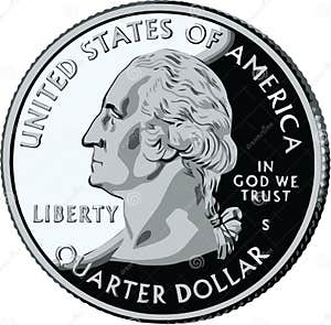 Quarter Cartoon Vector CartoonDealer 9584897