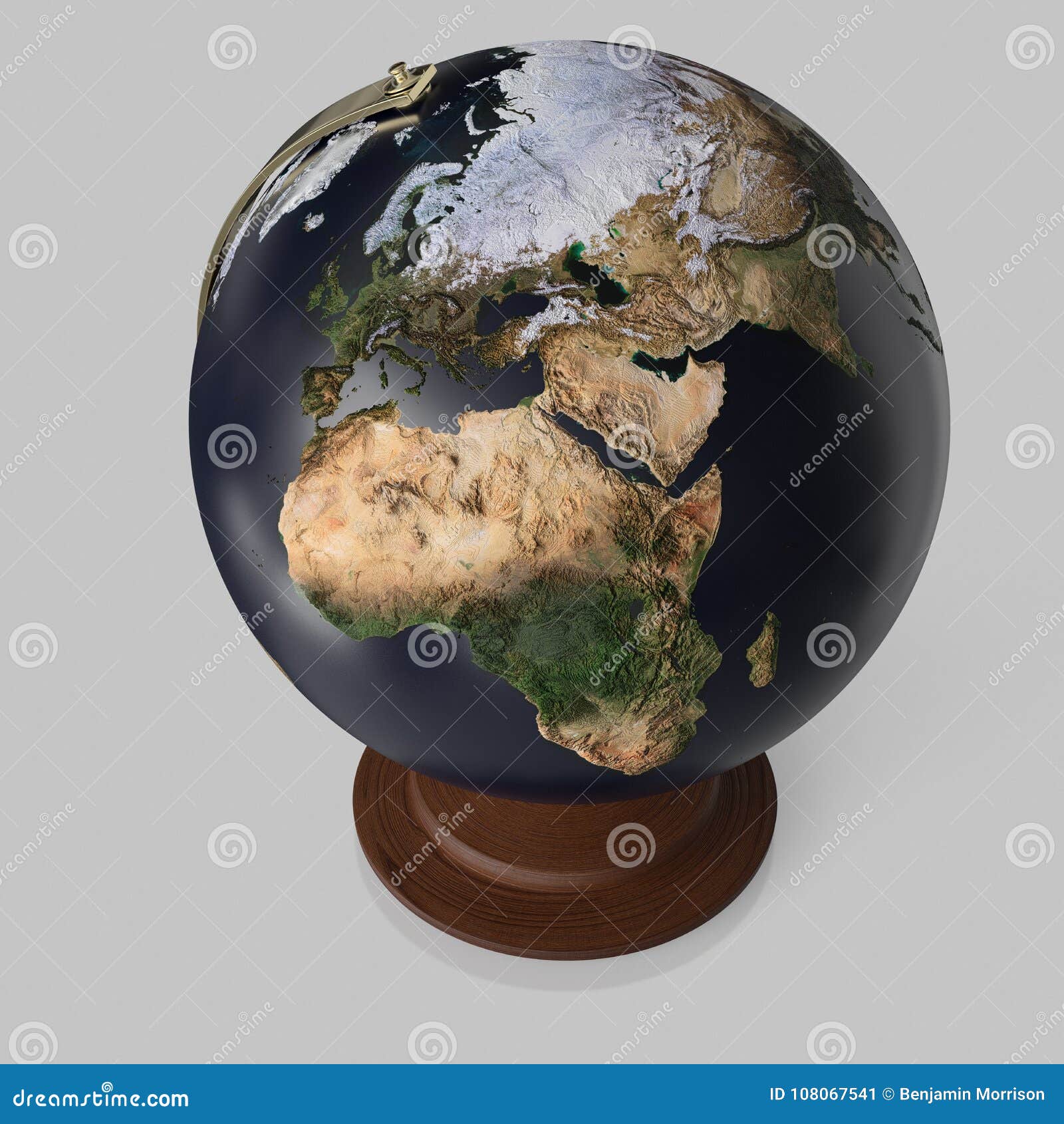 Unmarked Map Of Europe : Three globes with unmarked maps of different 