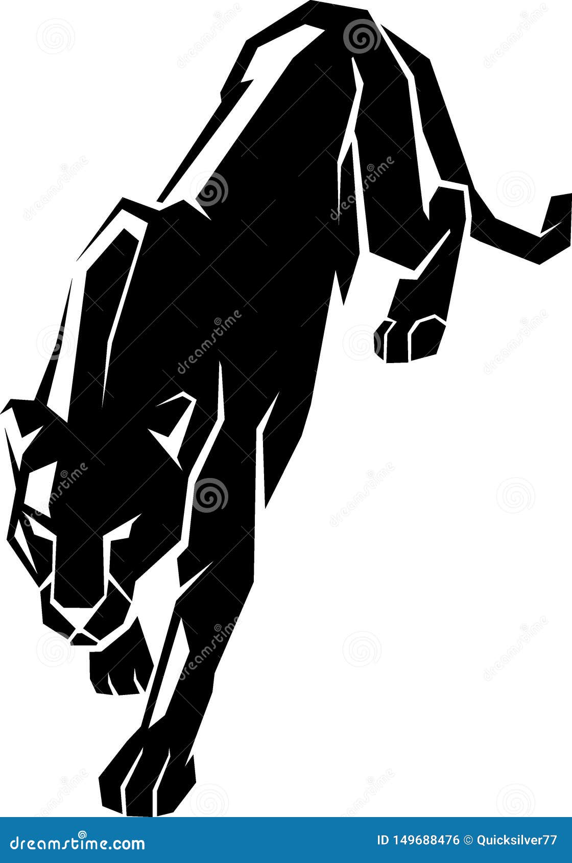 Black Leopard Amimal Print Heart On A White Background. Vector