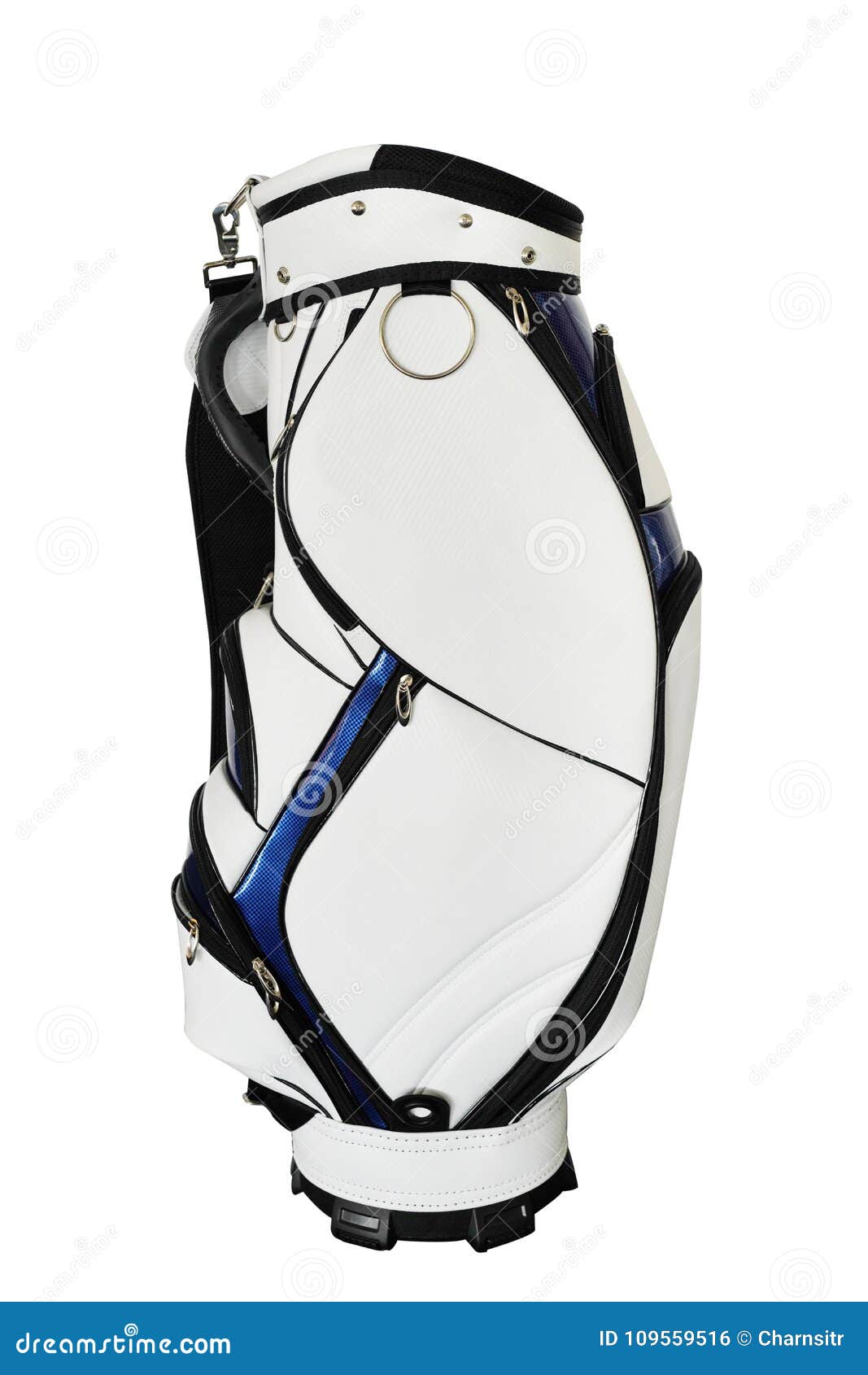White Golf Bag without Golf Club Stock Photo Image of game, golfer
