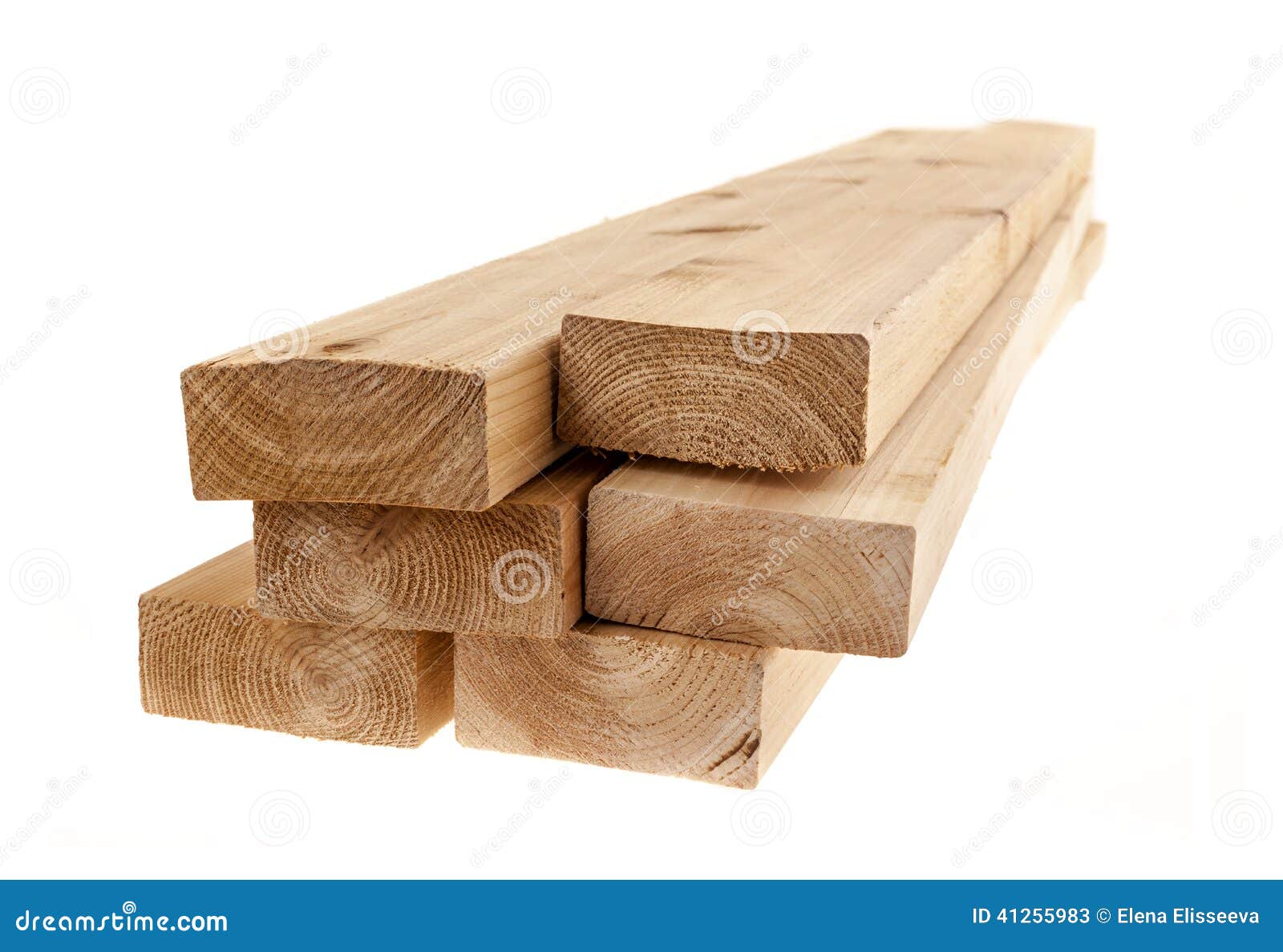 Isolated 2x4 wood boards stock image. Image of planks 41255983