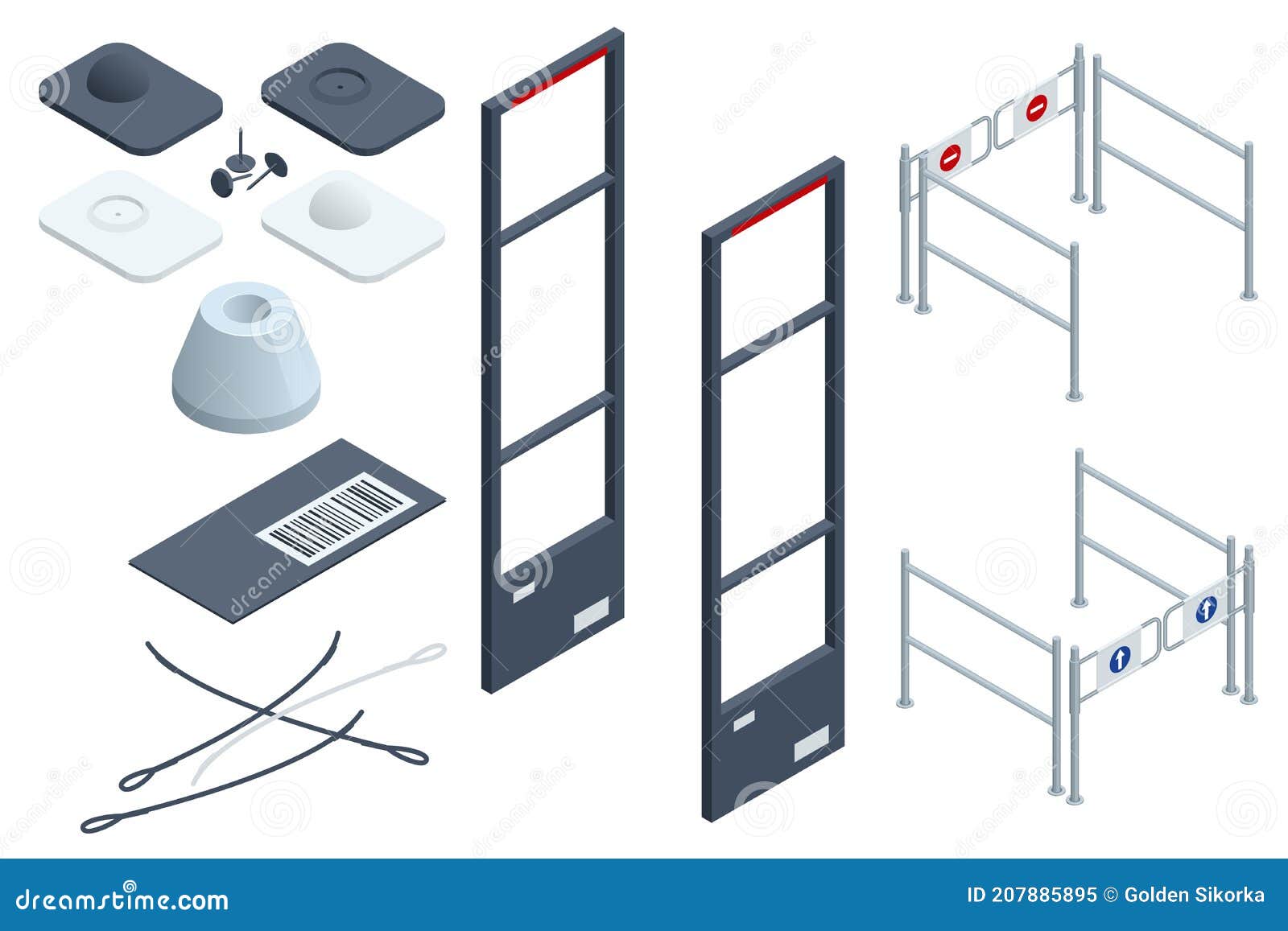 isometric anti theft system. eas anti-theft sensor gate. anti theft gates for indoor. preventing shoplifting scanner