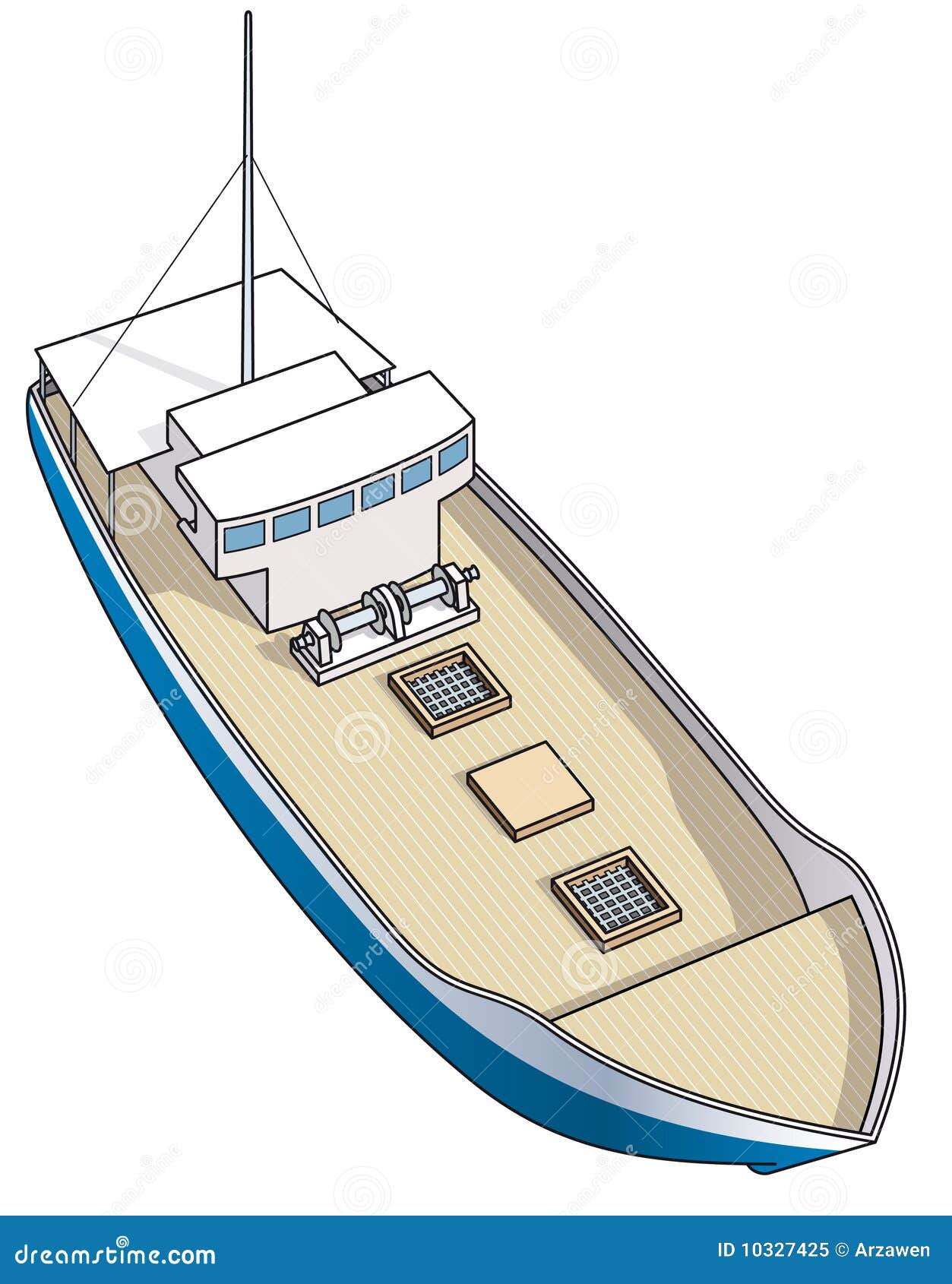 Download Isometric Fishing Boat For Spiny Lobster Stock Vector ...