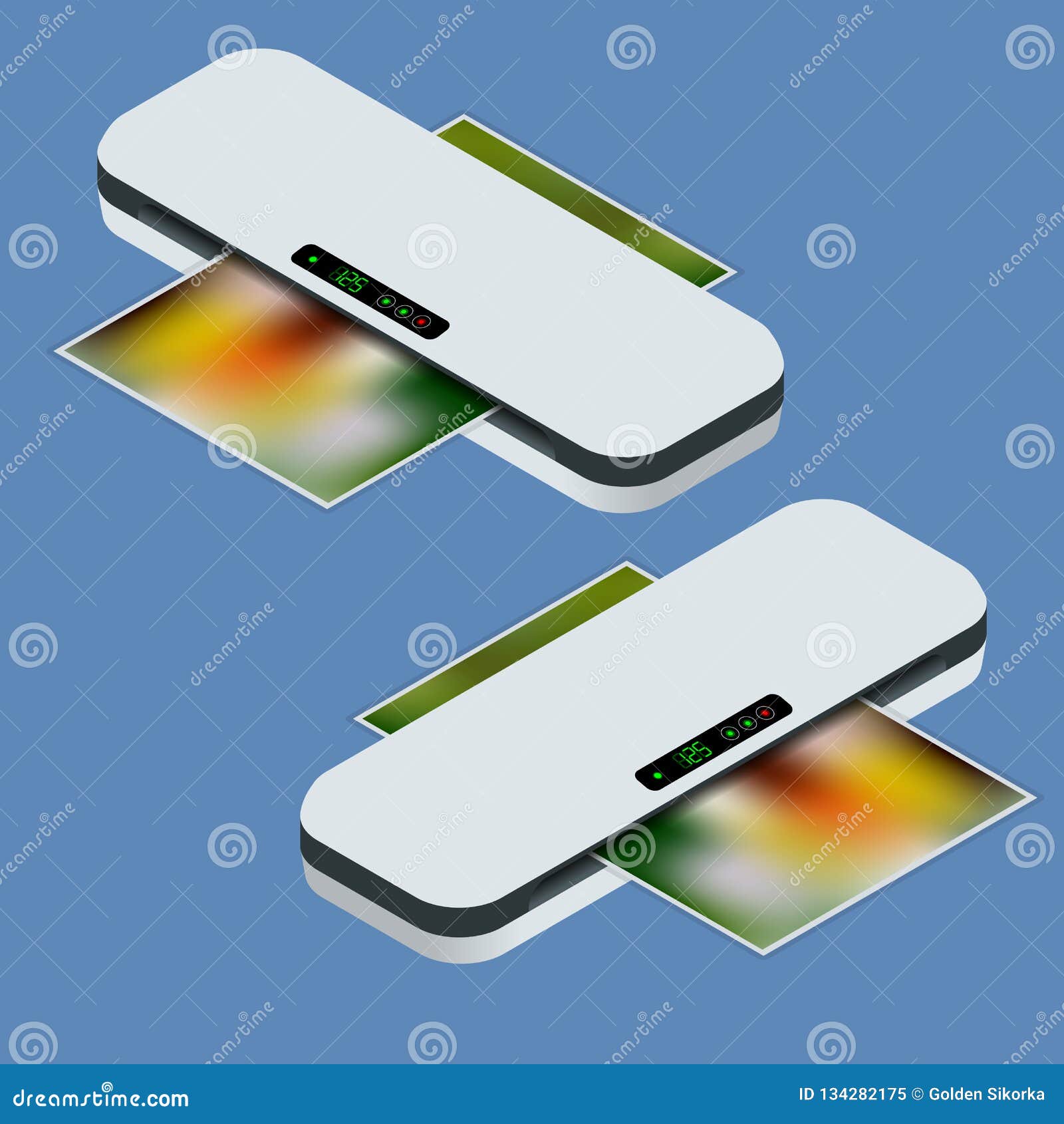 Laminated Sheet On White Background RoyaltyFree Stock Photography