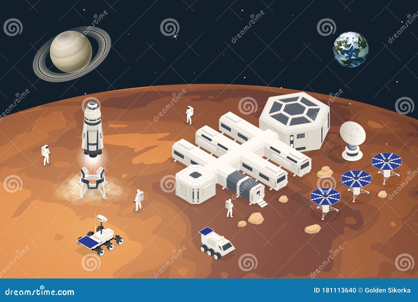 isometric mars colonization, biological terraforming, paraterraforming, adapting humans on mars. astronautics, space