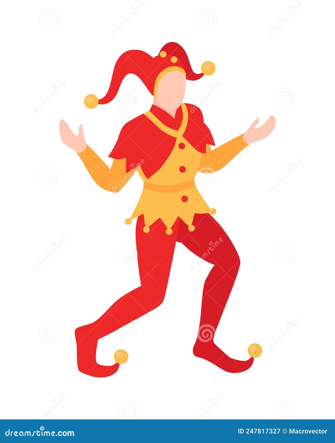 Isometric Medieval Jester Composition Stock Vector - Illustration of ...
