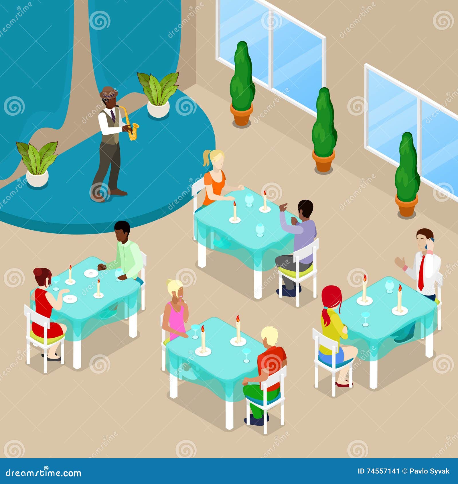 Image result for persons eating in a restaurant cartoon images