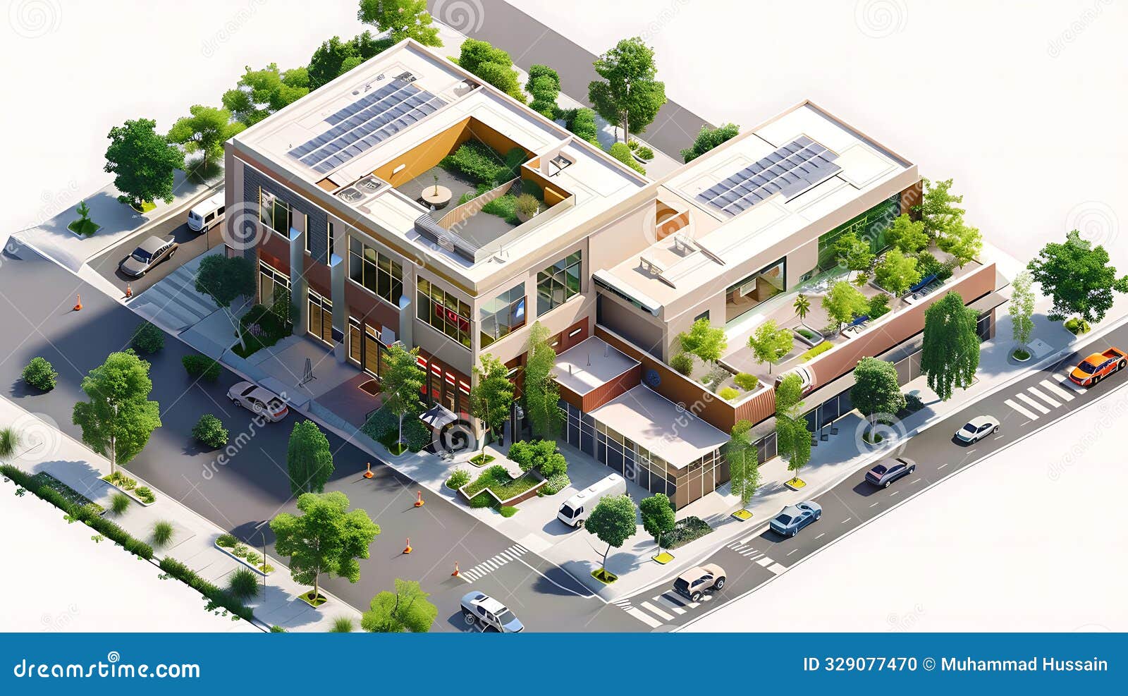 Image showcasing Construction of eco-friendly or LEED-certified buildings