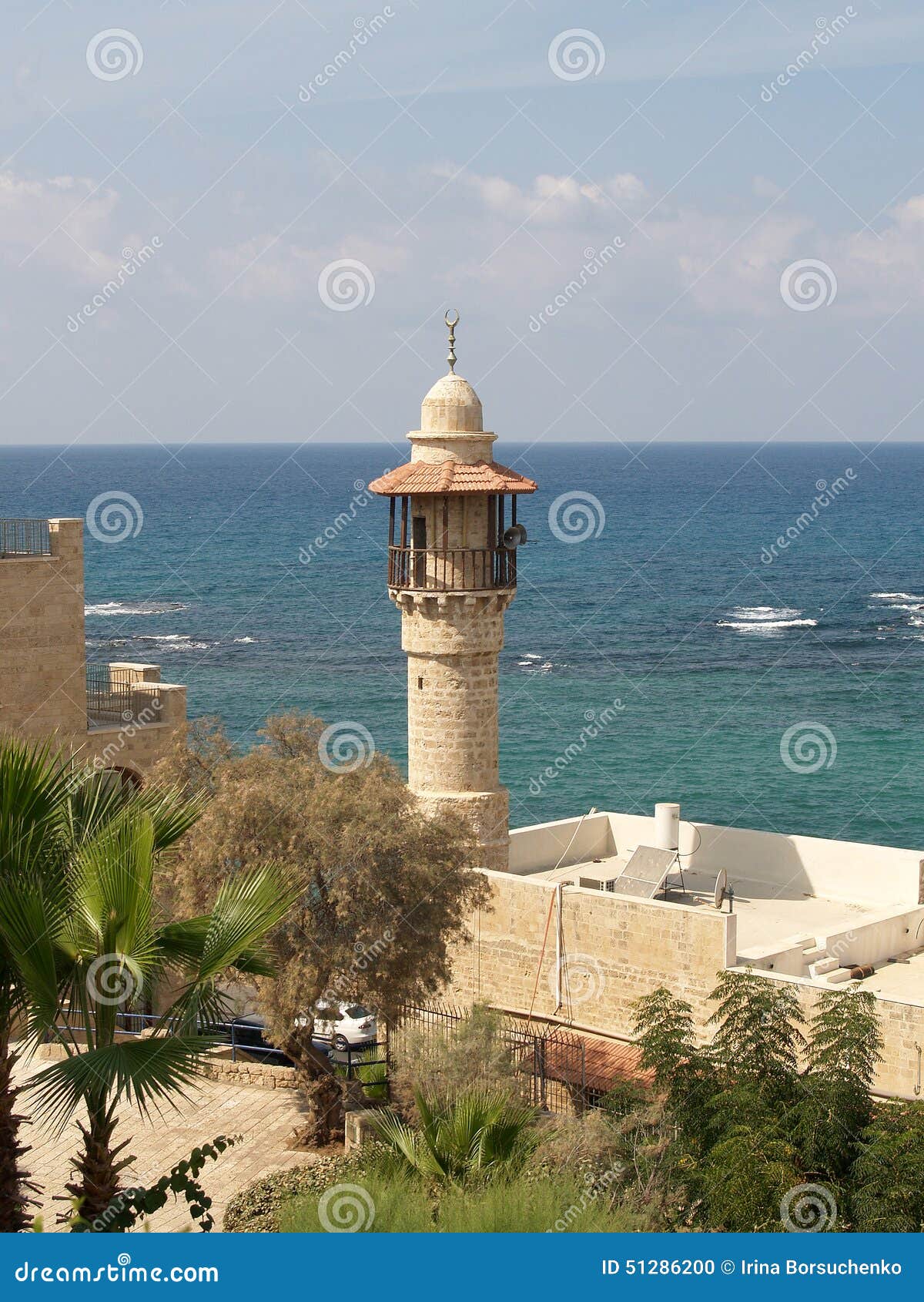 israel. mosque dzhama el-bajar (al-bakhr)